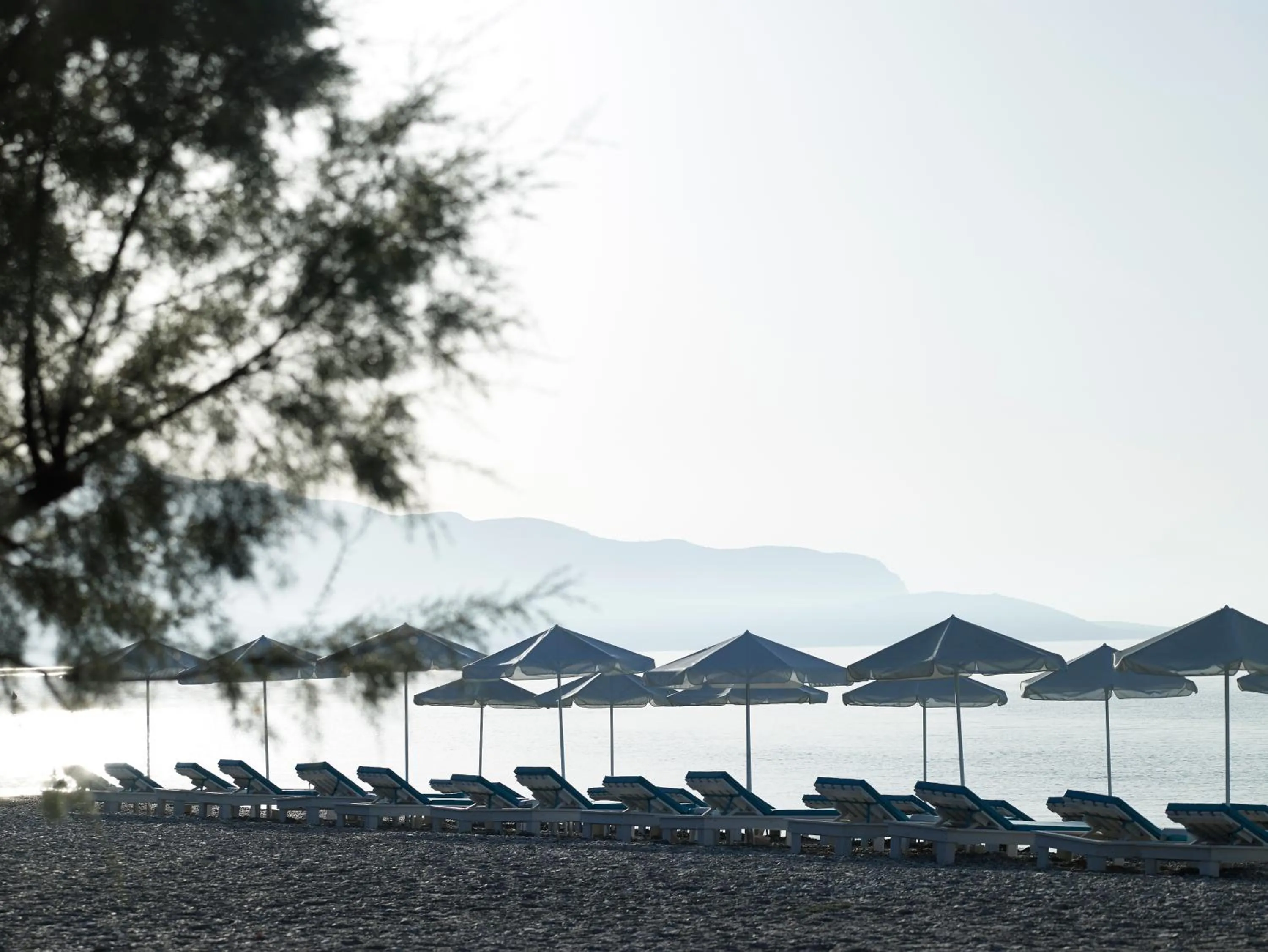 Beach in Kouros Seasight Hotel