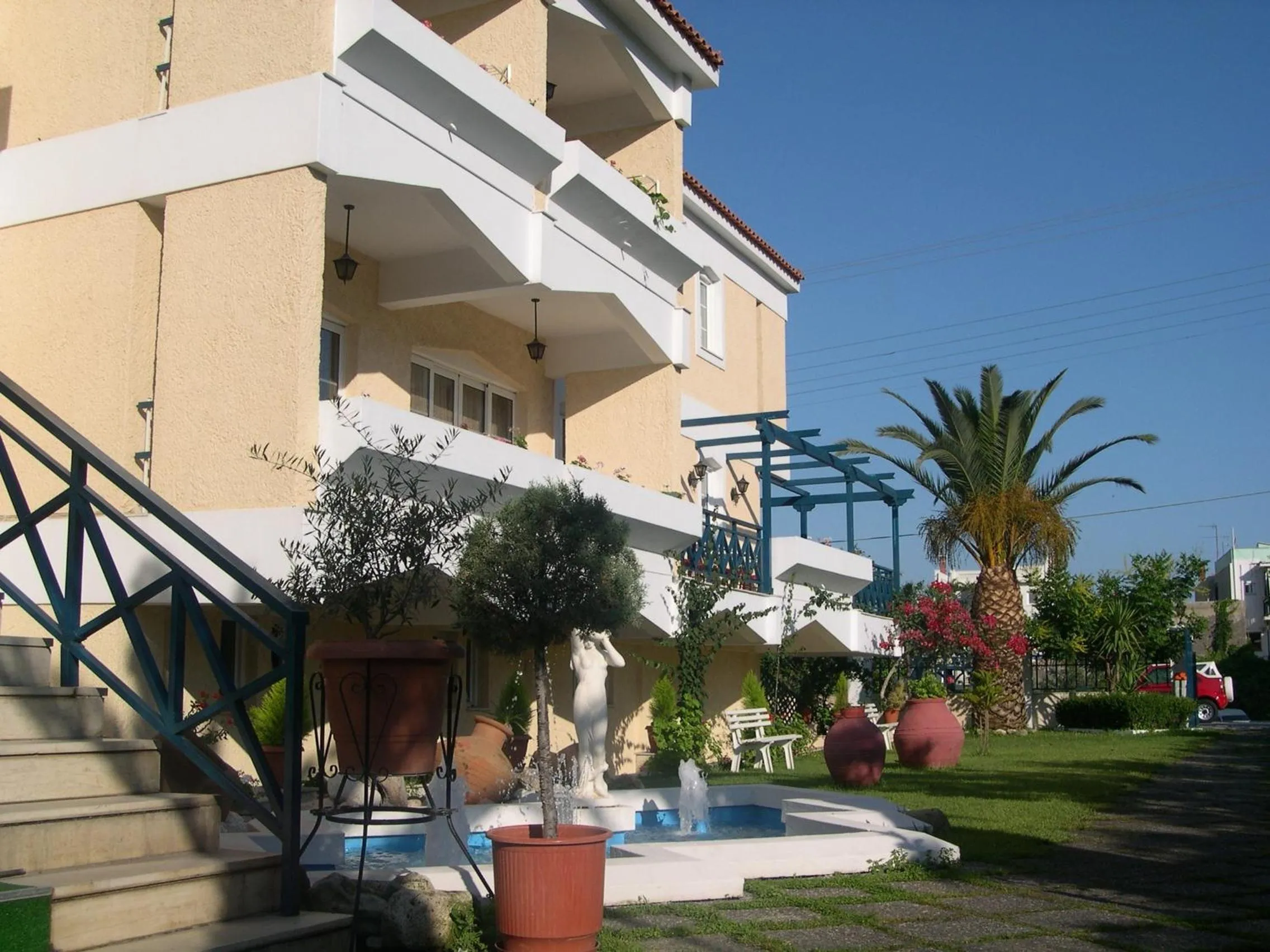 Garden view in Paradise Hotel