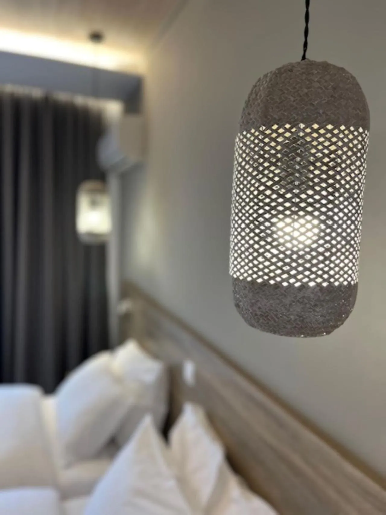 Decorative detail, Bed in Paradise Hotel