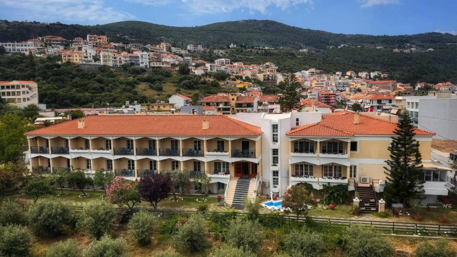 Property building in Paradise Hotel