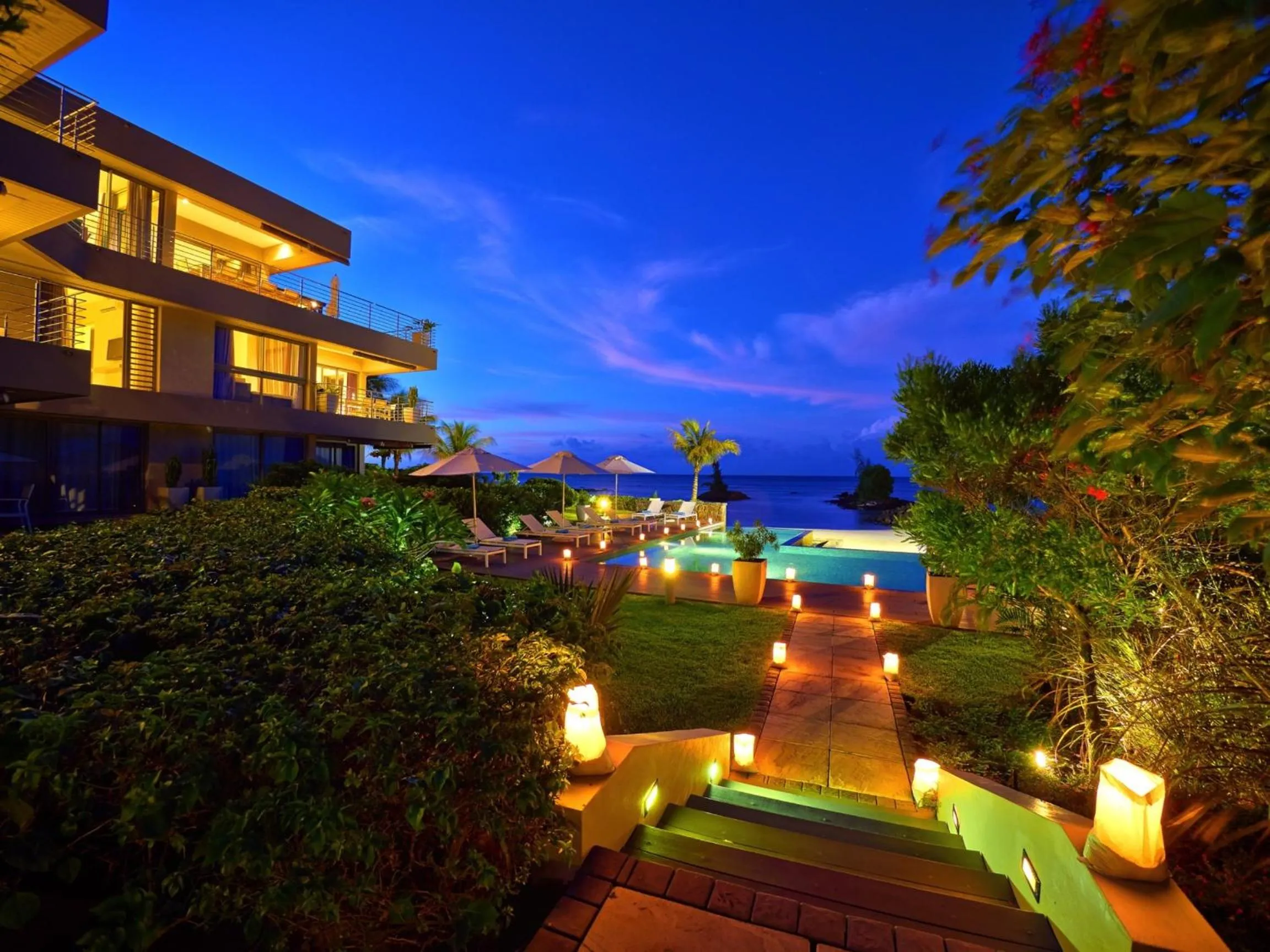 Night in Bon Azur Beachfront Suites & Penthouses by LOV Mauritius