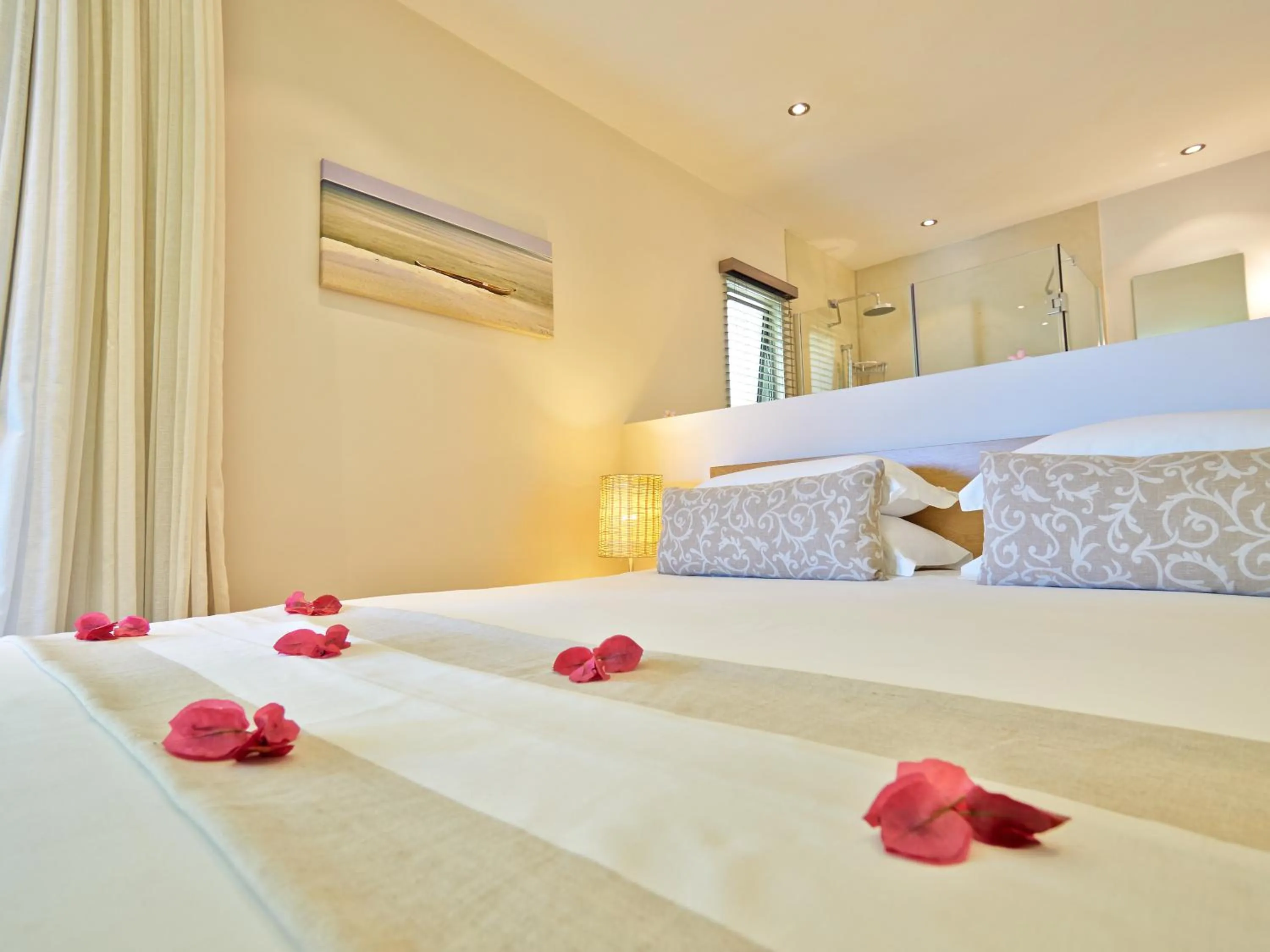 Bed in Bon Azur Beachfront Suites & Penthouses by LOV Mauritius