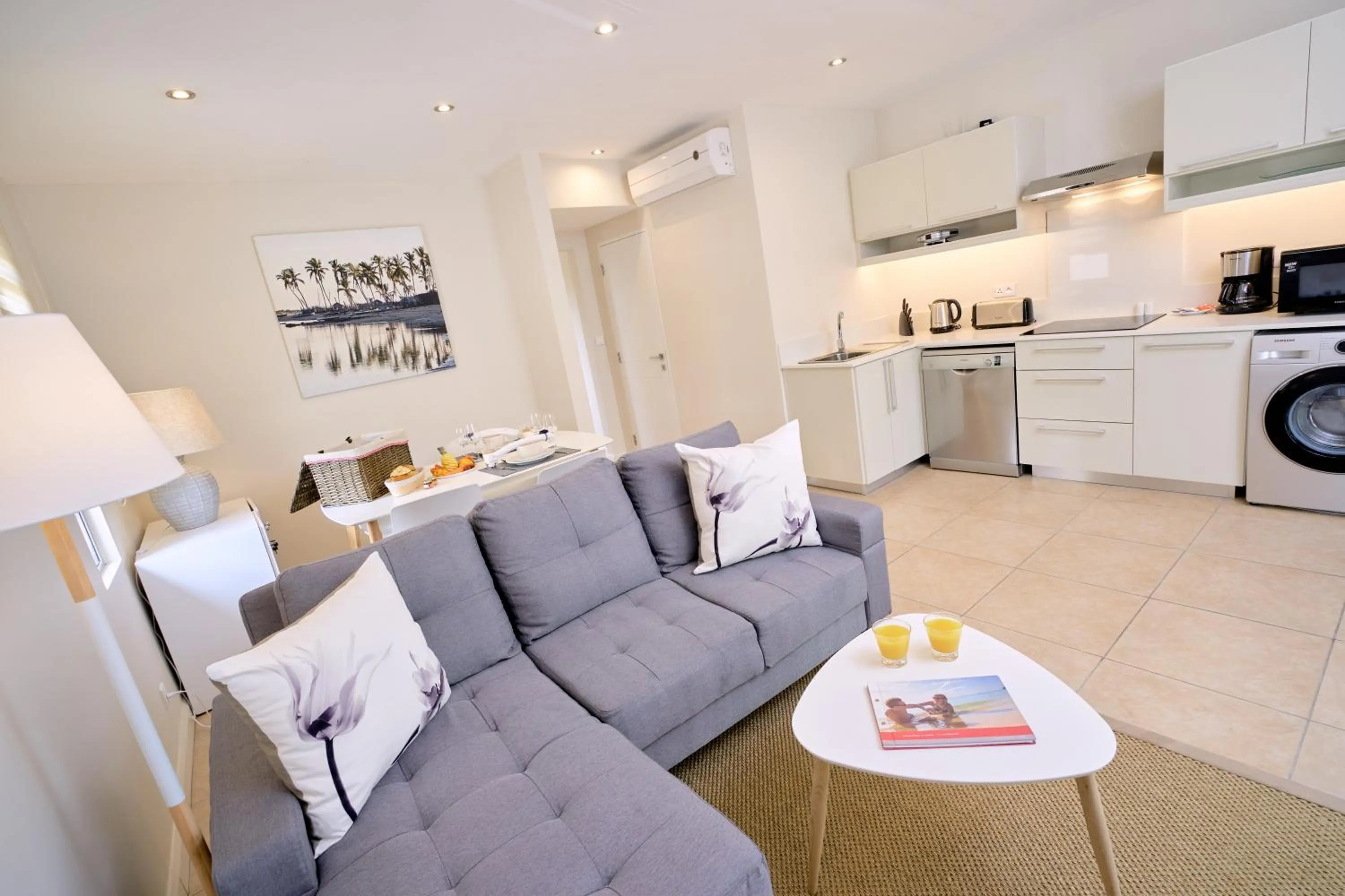 Kitchen or kitchenette in Bon Azur Beachfront Suites & Penthouses by LOV Mauritius