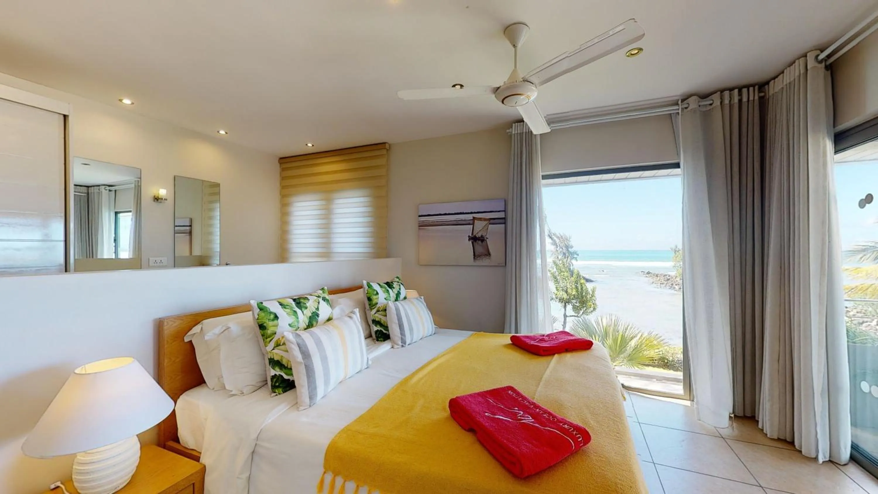 Bedroom, Bed in Bon Azur Beachfront Suites & Penthouses by LOV Mauritius