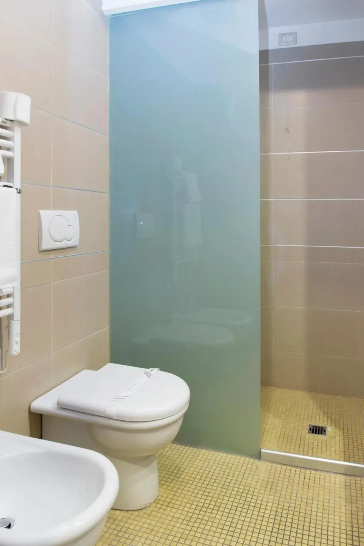 Shower, Bathroom in City Residence