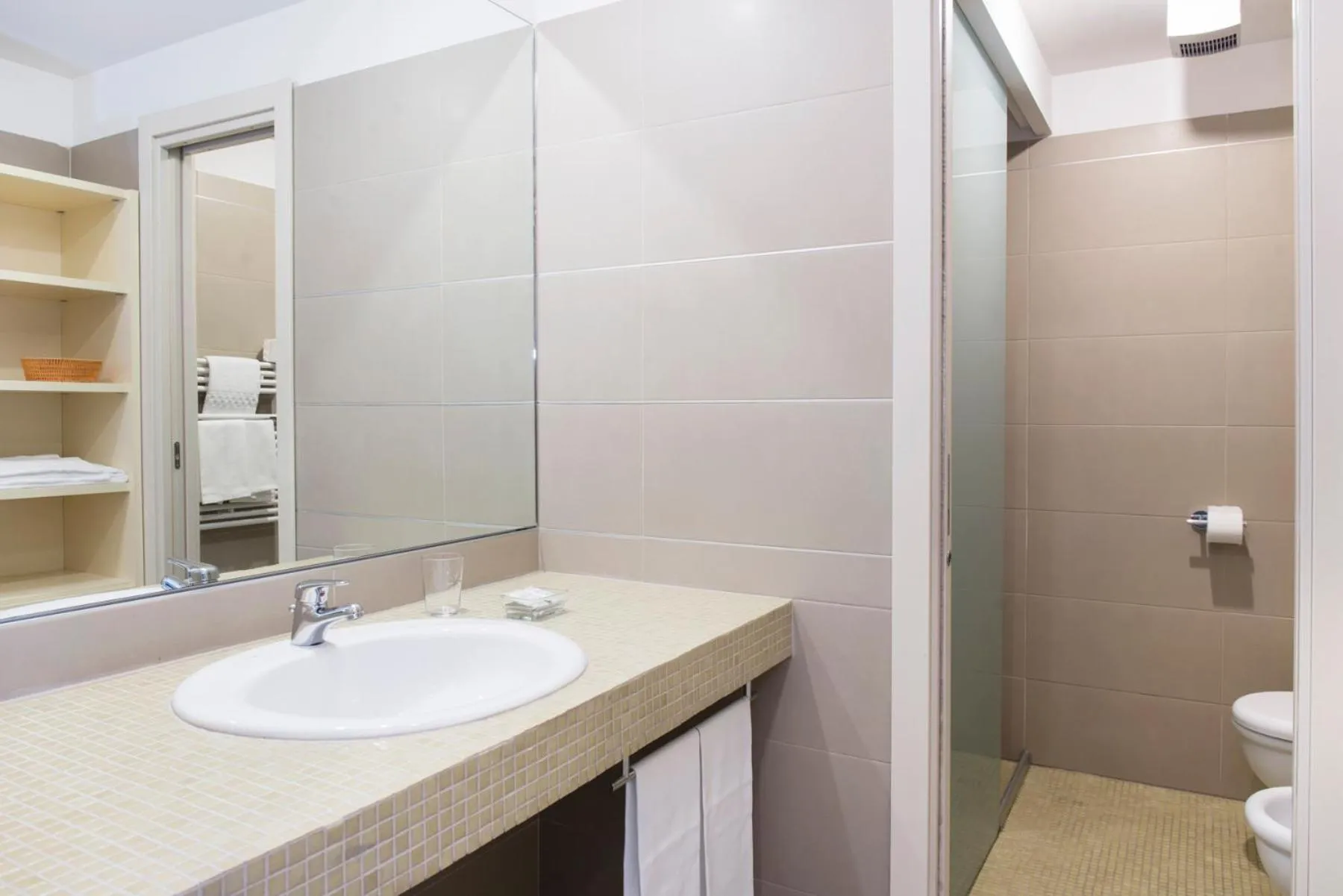 Shower in City Residence