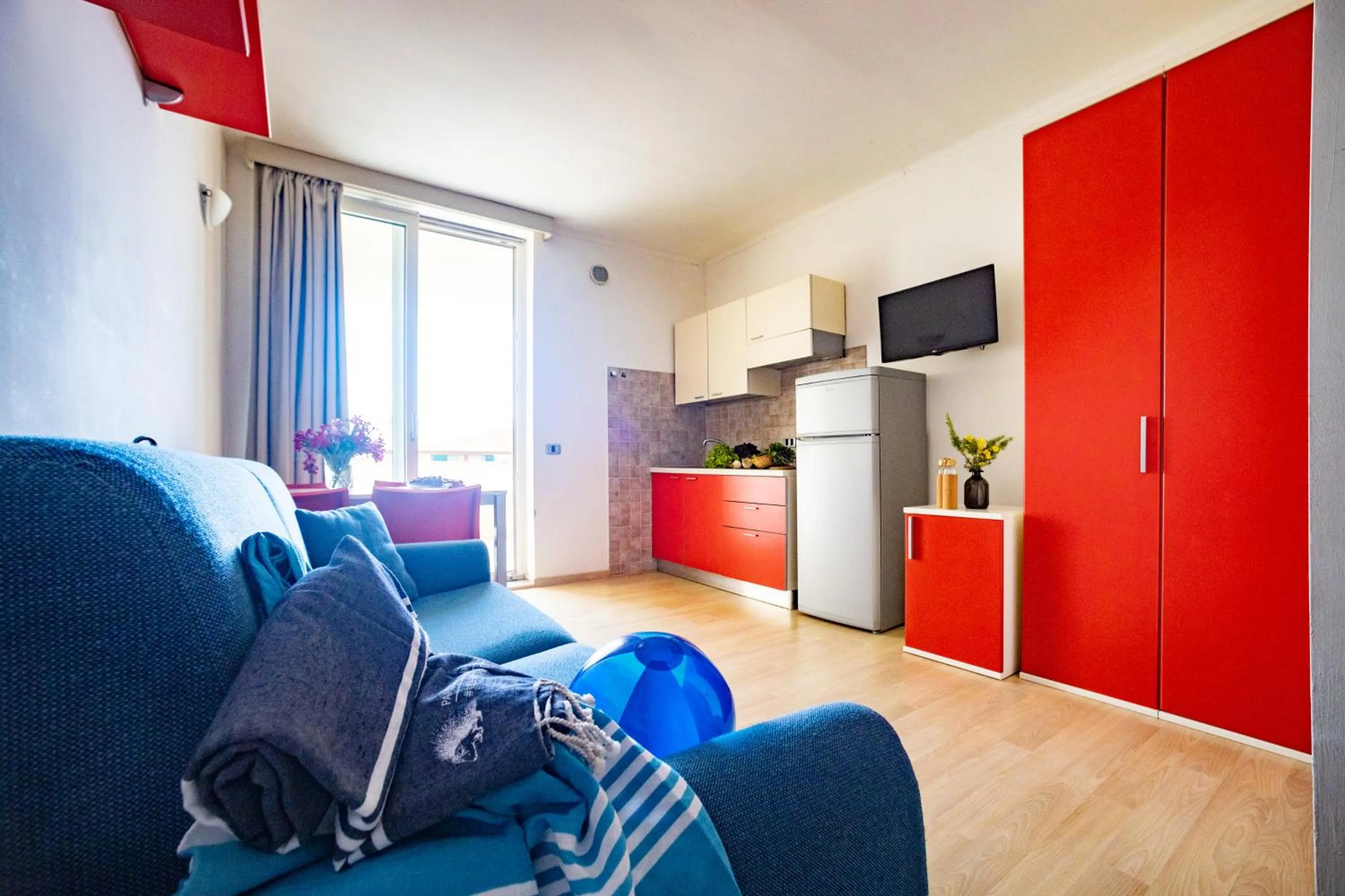 Communal lounge/ TV room in Residence Mediterraneo