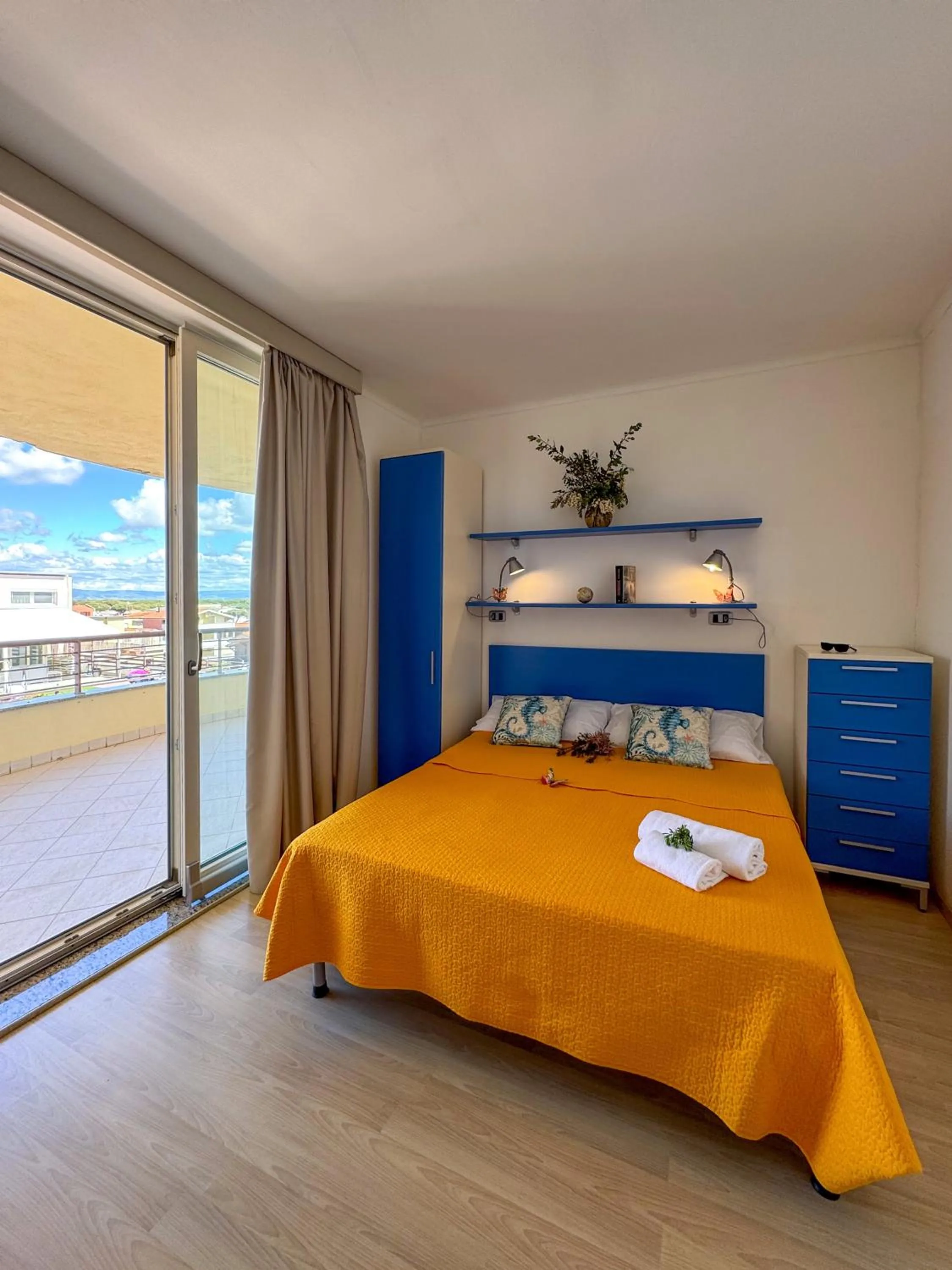 Bedroom, Bed in Residence Mediterraneo