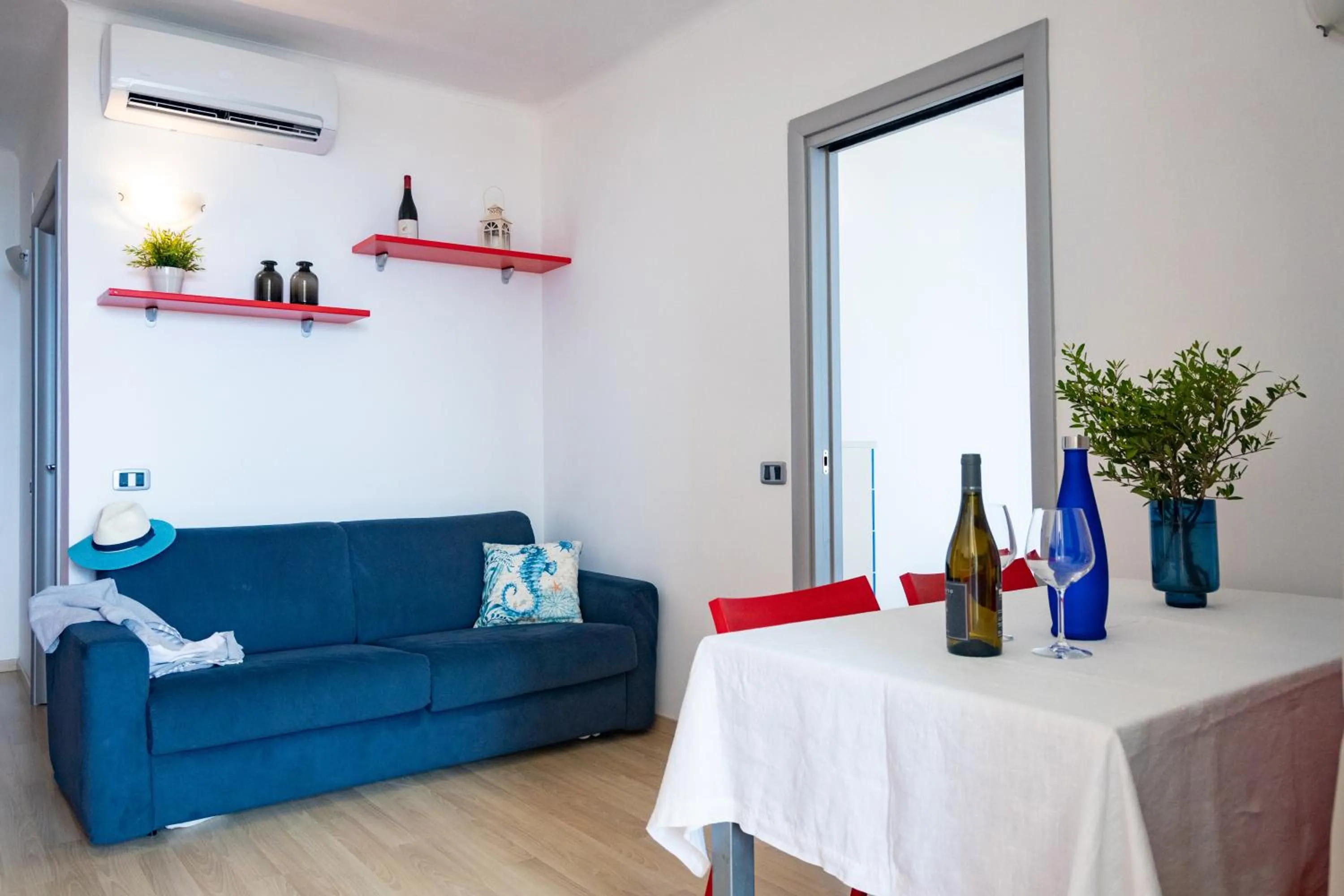 Living room in Residence Mediterraneo