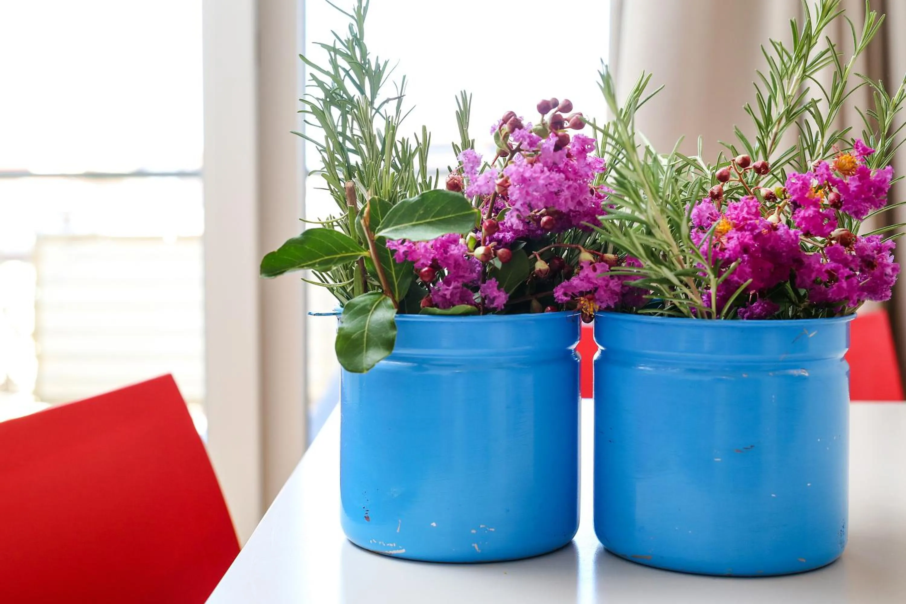 Decorative detail in Residence Mediterraneo