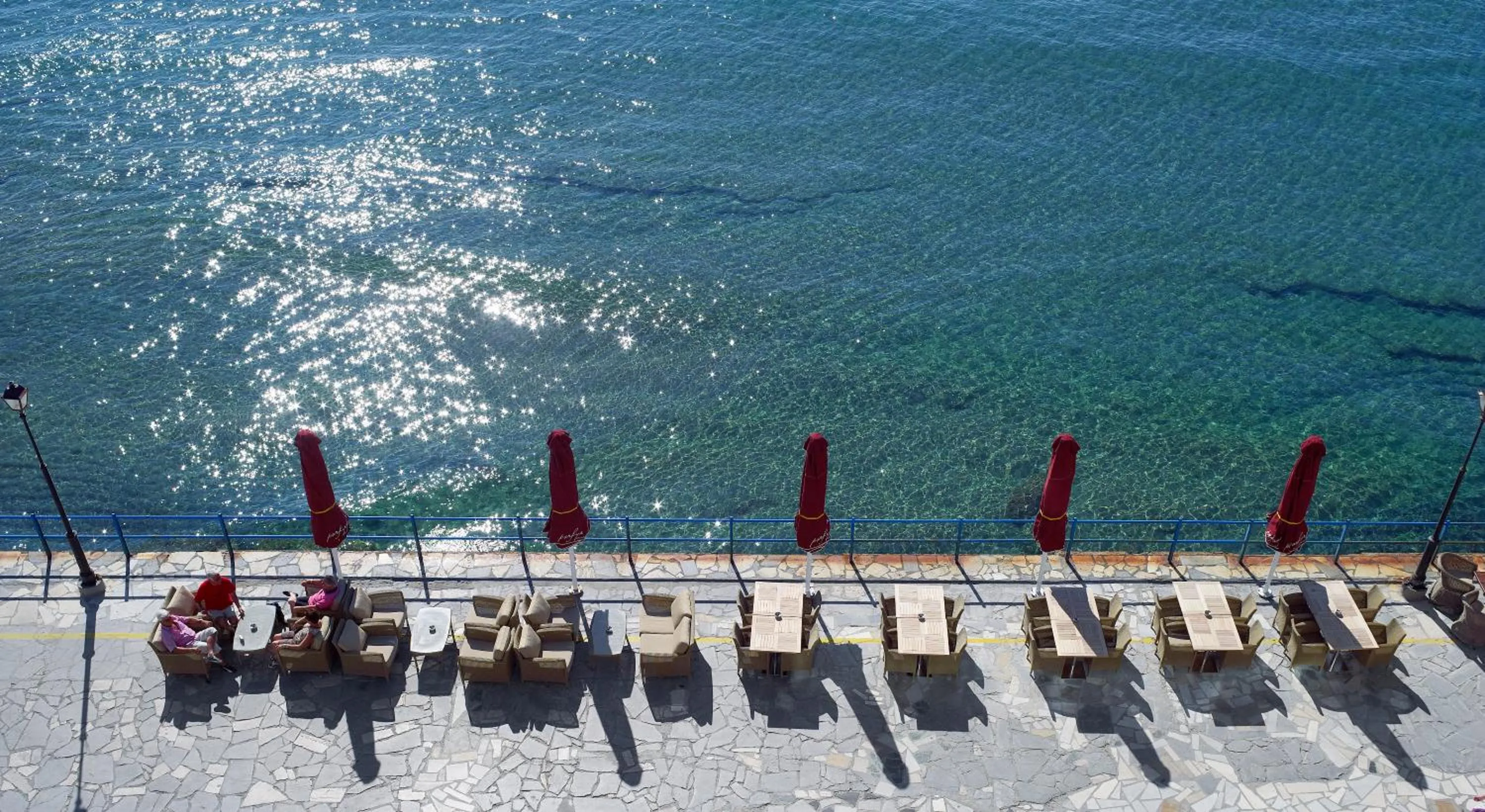 Beach in El Greco Hotel