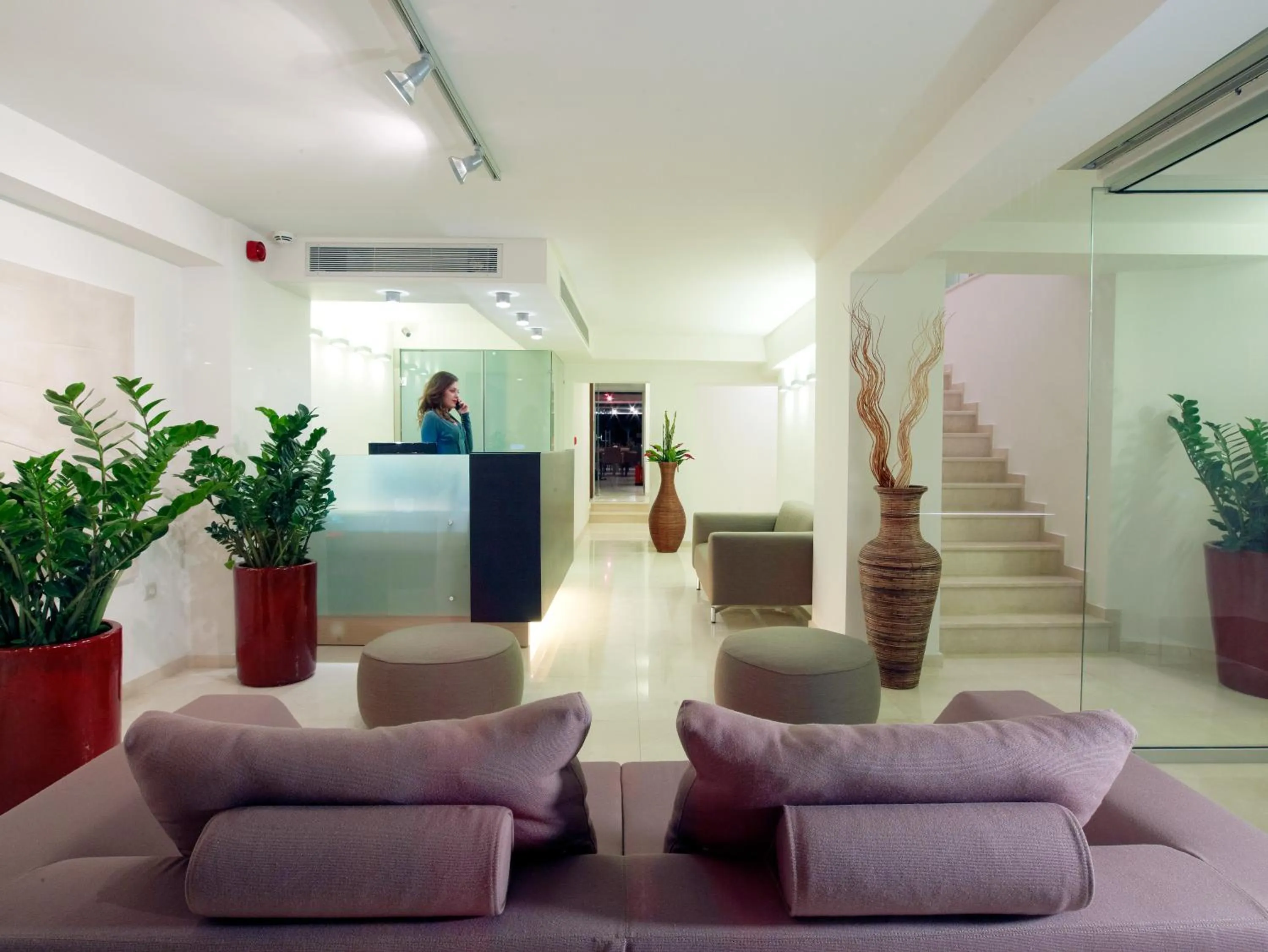 Lounge or bar in El Greco Hotel