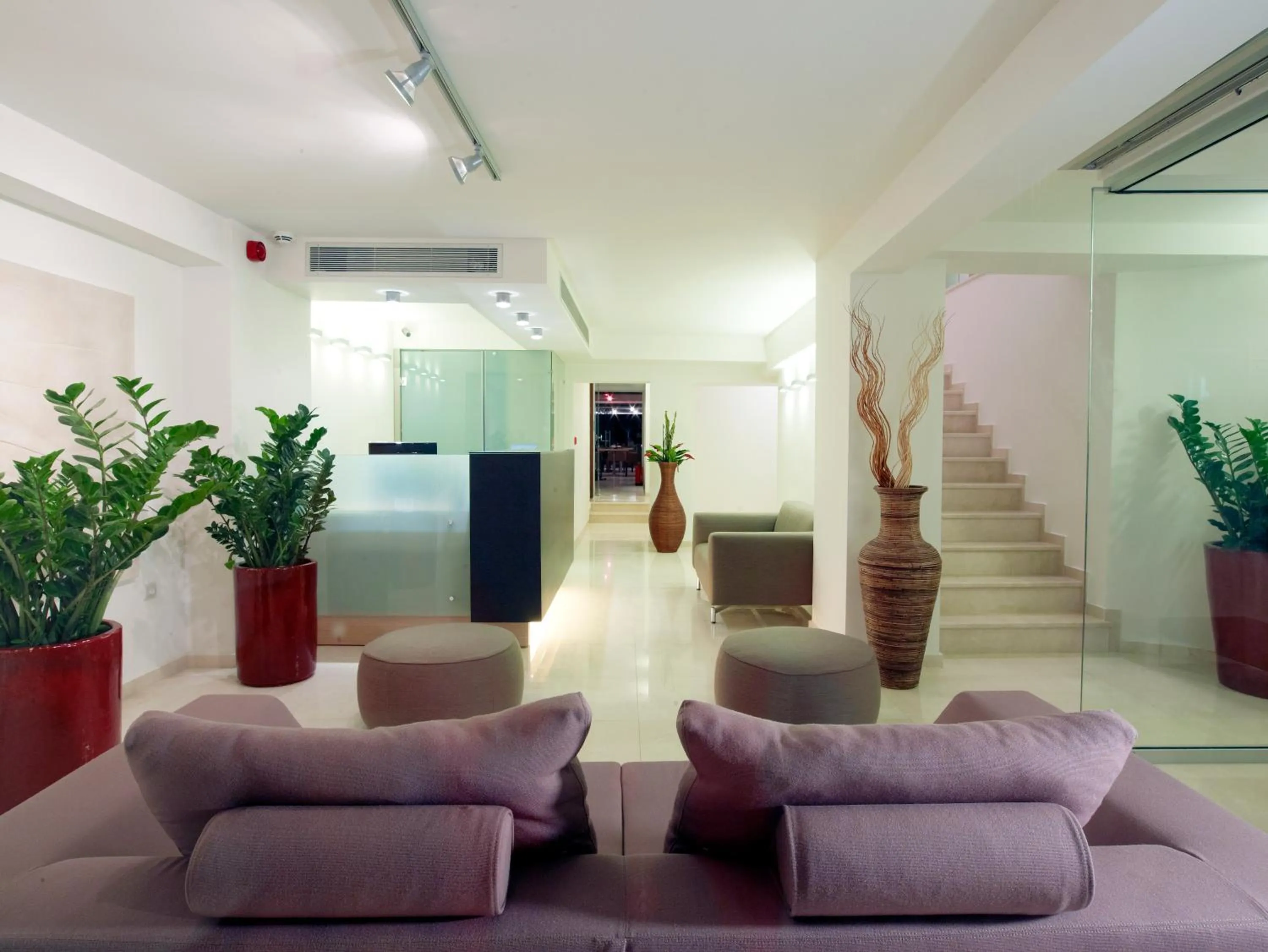 Lobby or reception in El Greco Hotel