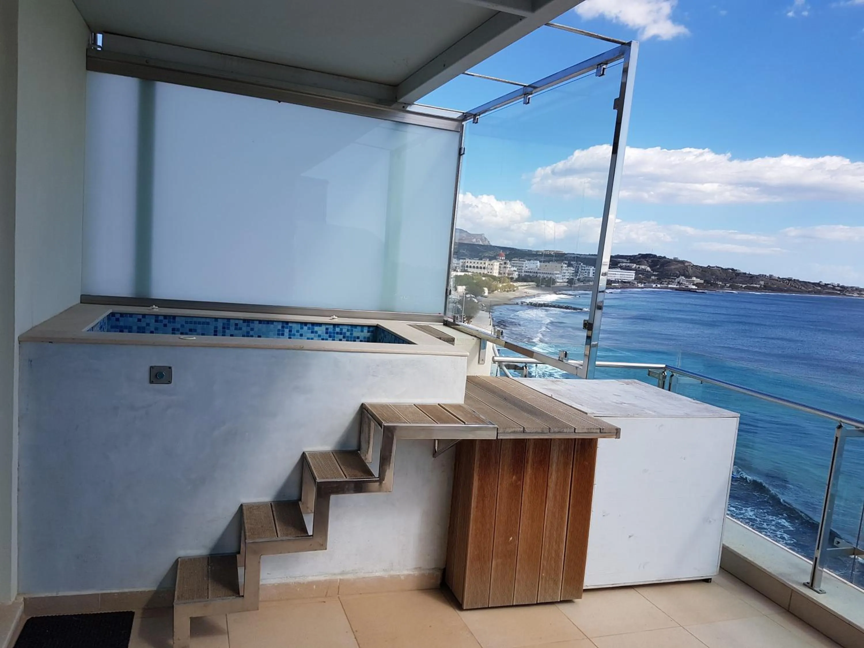 Balcony/Terrace in El Greco Hotel