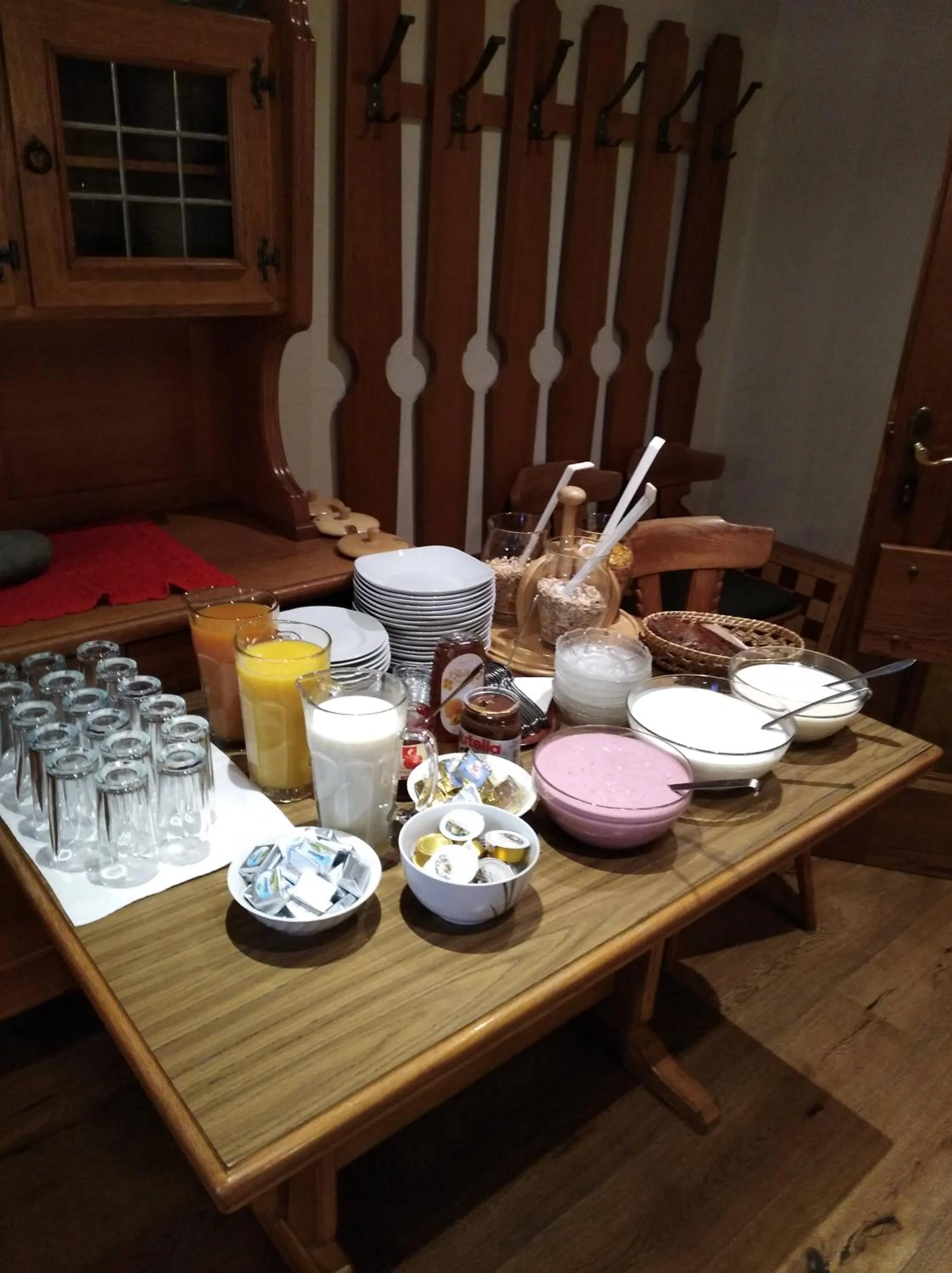 Continental breakfast in Tischlerwirt