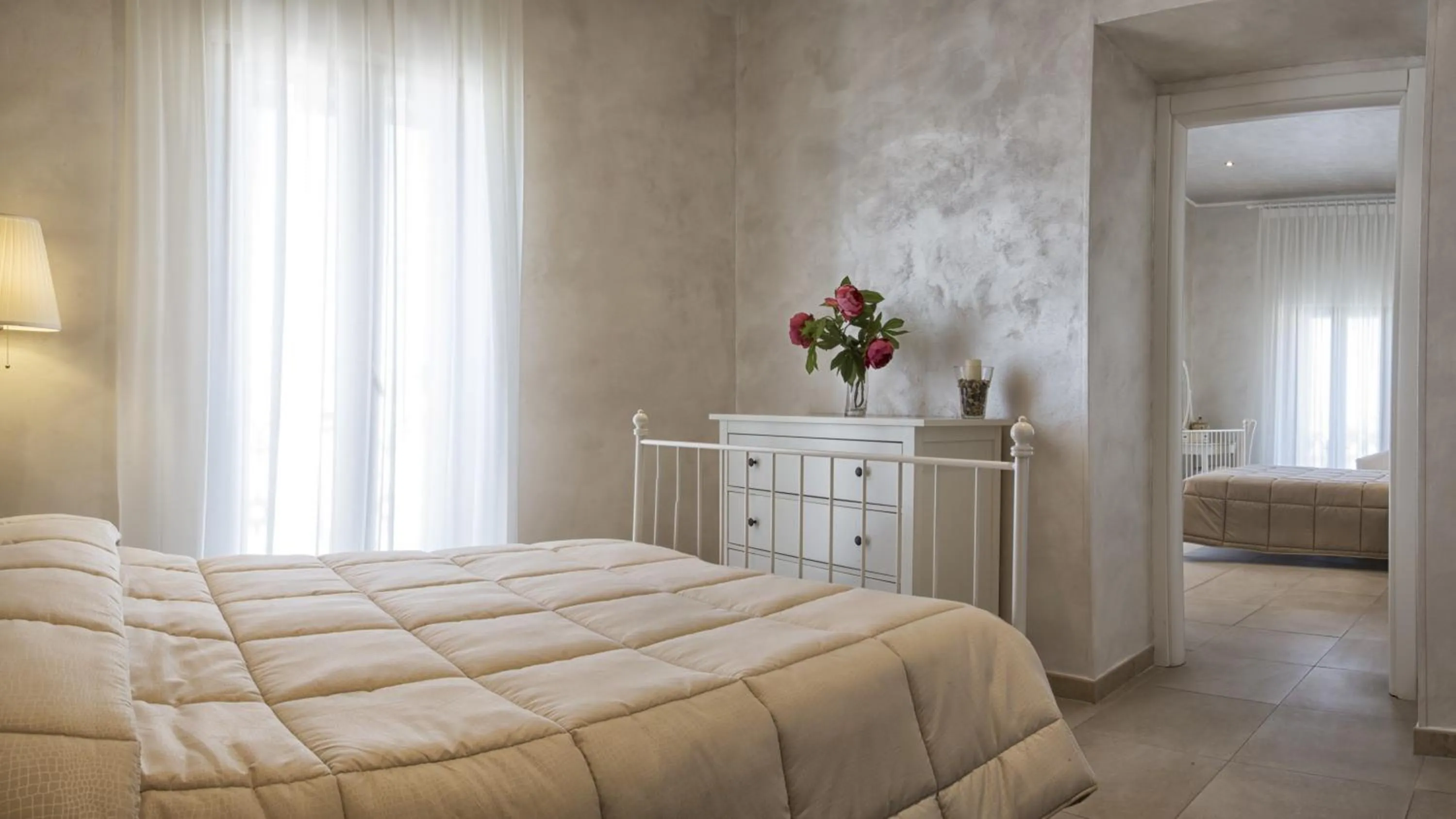 Bed in Relais La Pretura