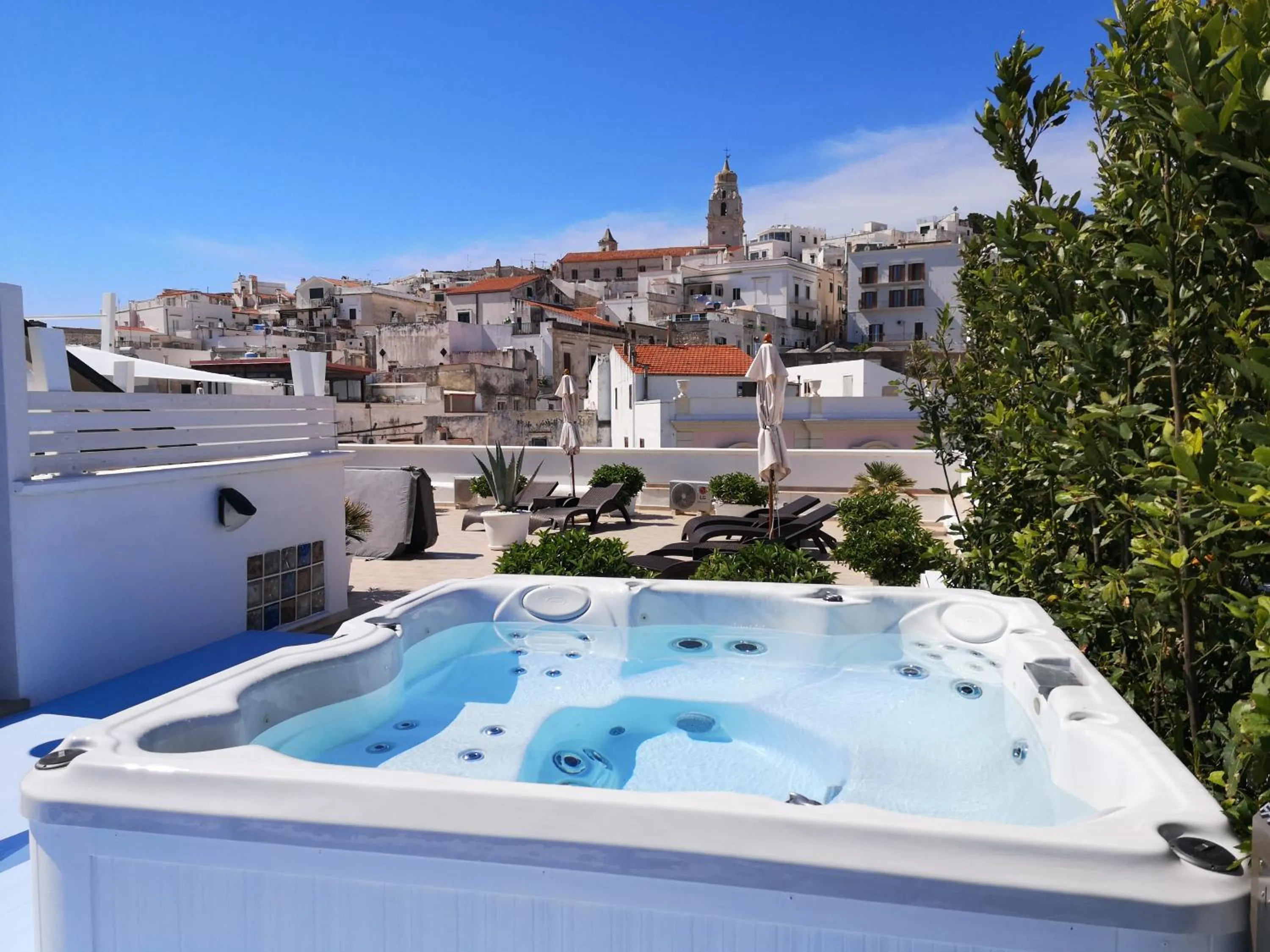 Hot Tub in Relais La Pretura