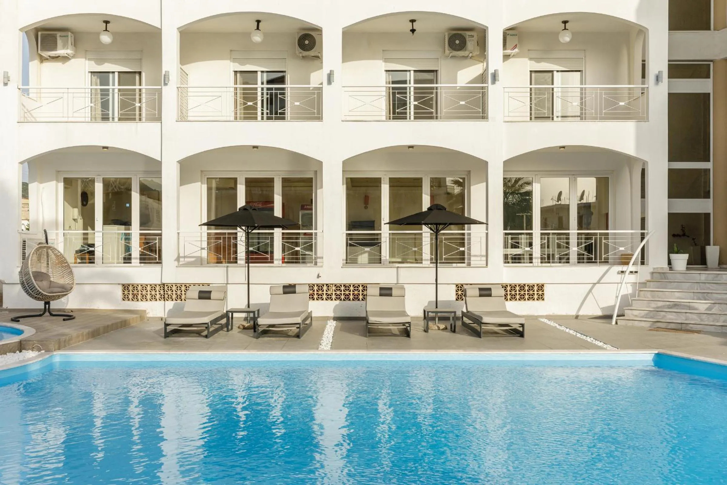 Property building in Stavros Beach Hotel