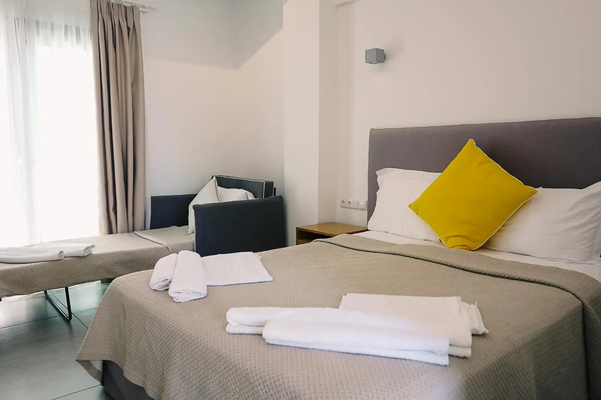 Family Room in Stavros Beach Hotel Family Room in Stavros Beach Hotel