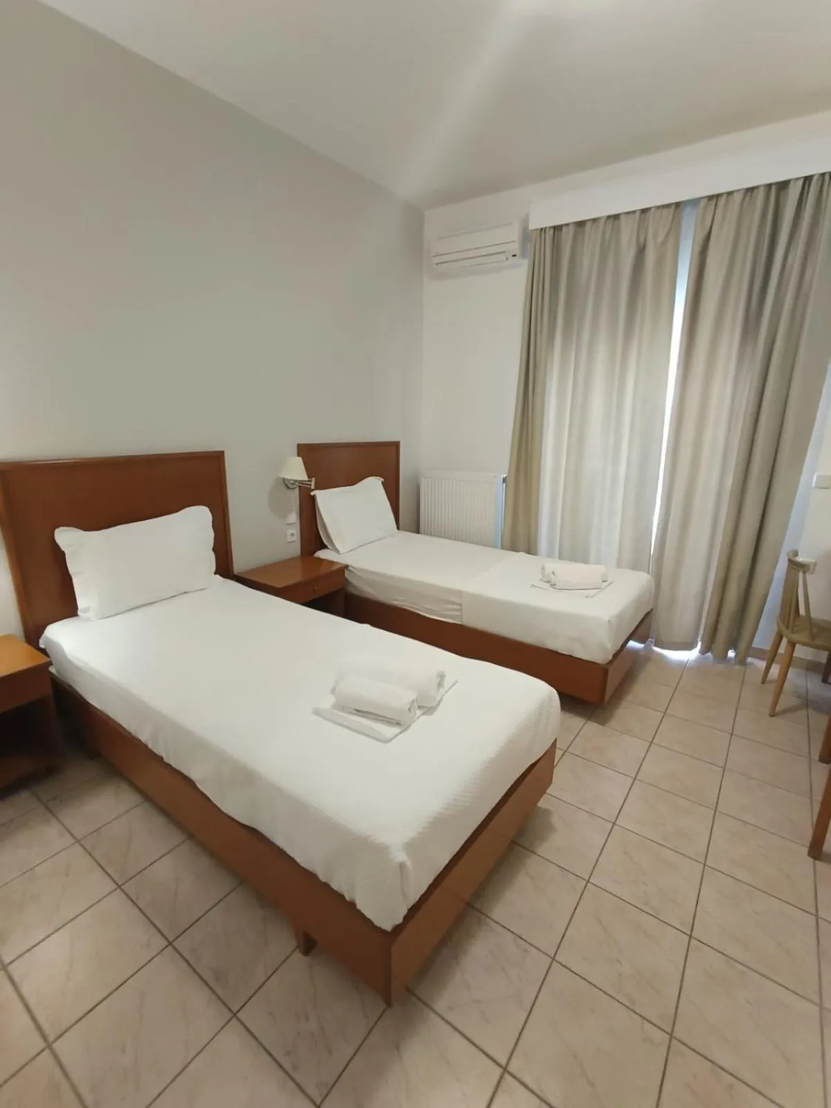 Photo of the whole room, Bed in Stavros Beach Hotel