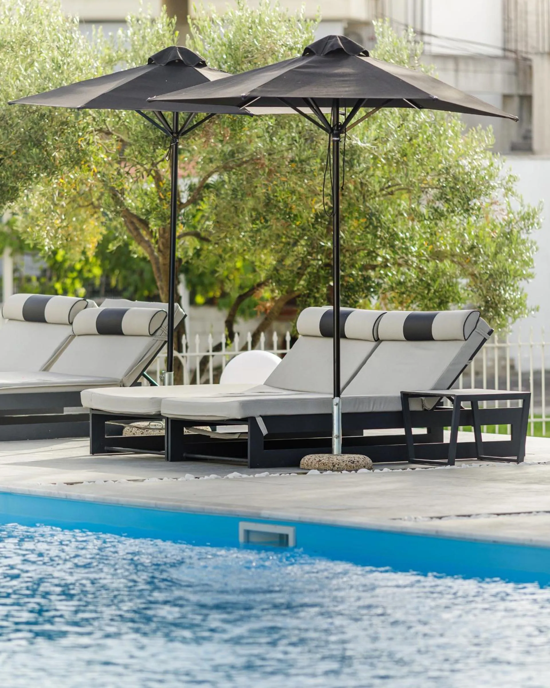 Swimming pool in Stavros Beach Hotel