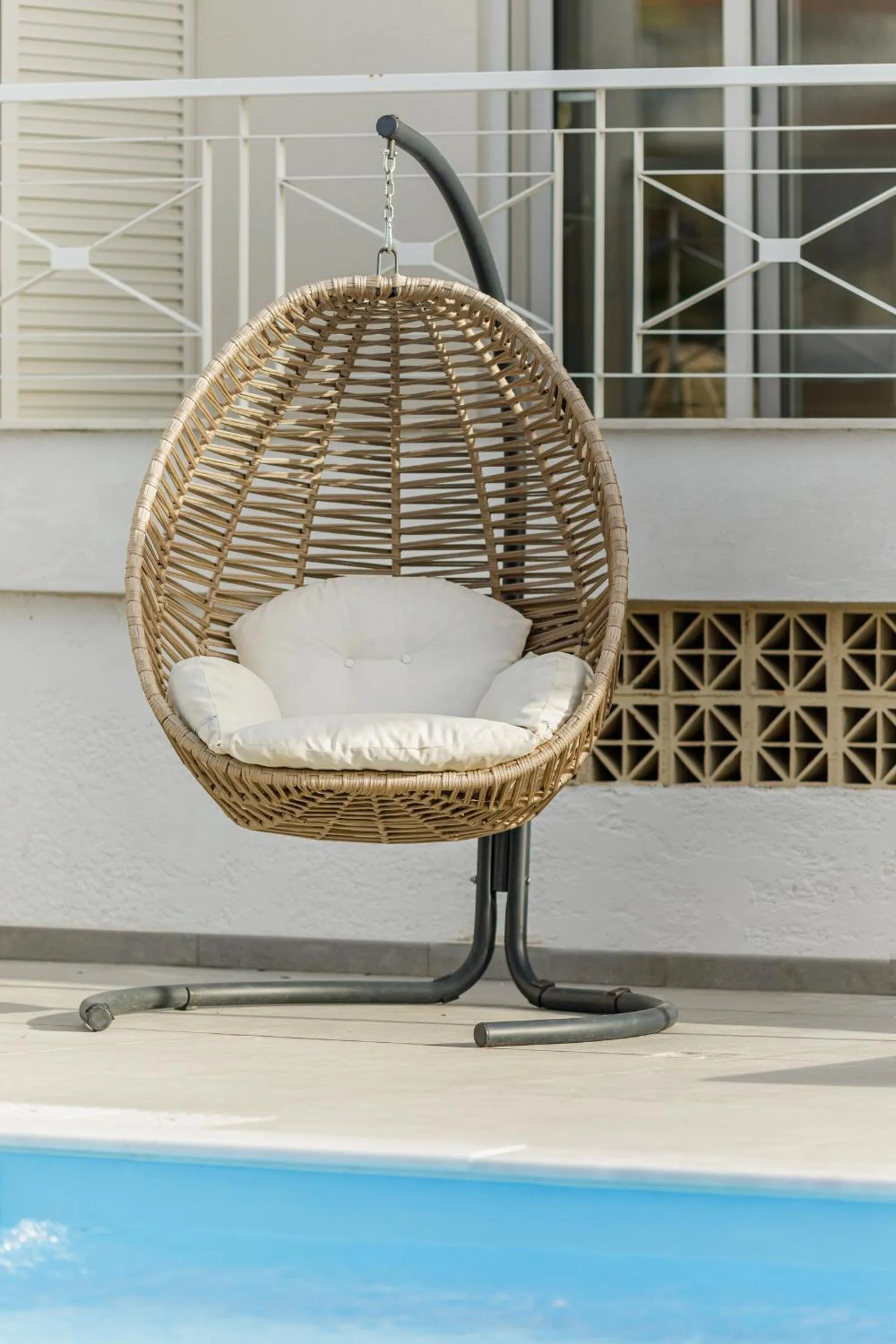 Swimming pool in Stavros Beach Hotel