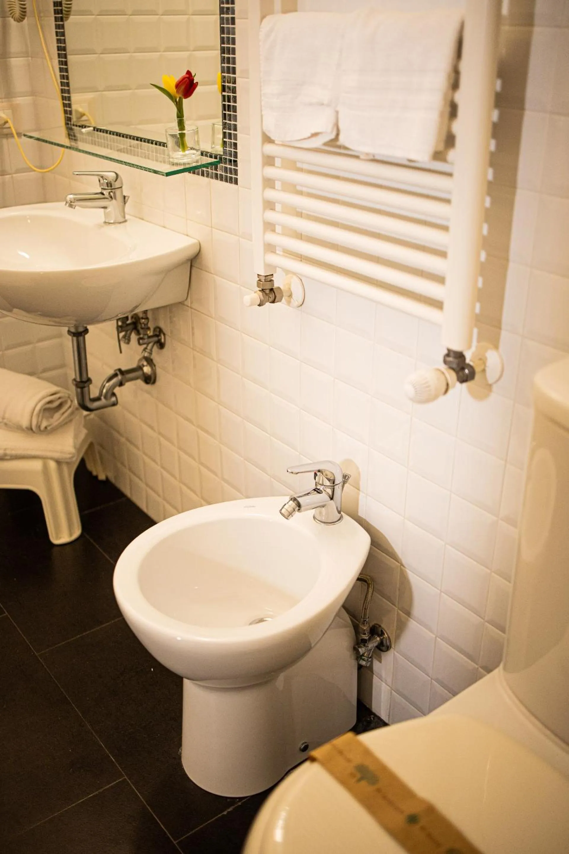 Toilet in Hotel Italia