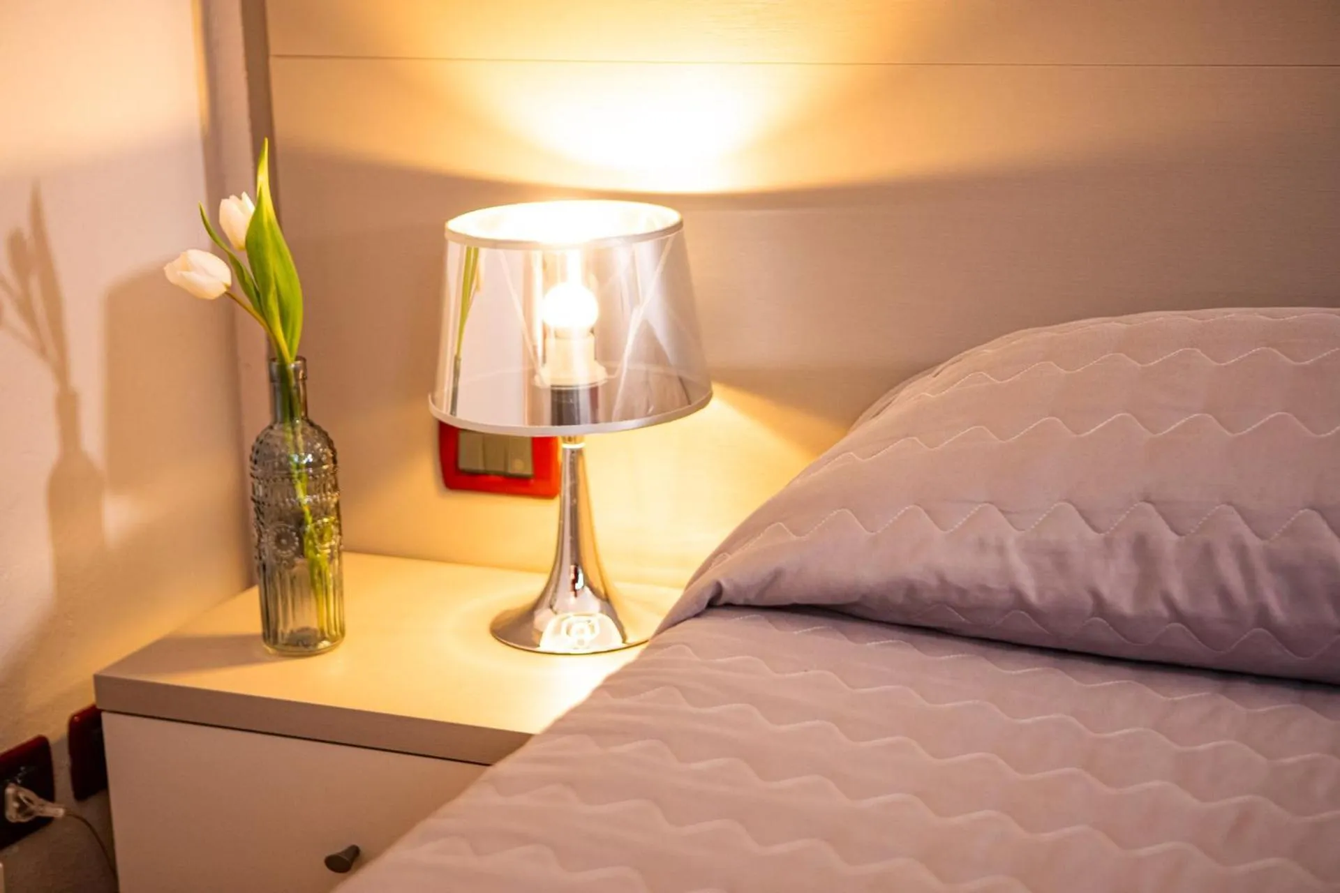 Bed in Hotel Italia