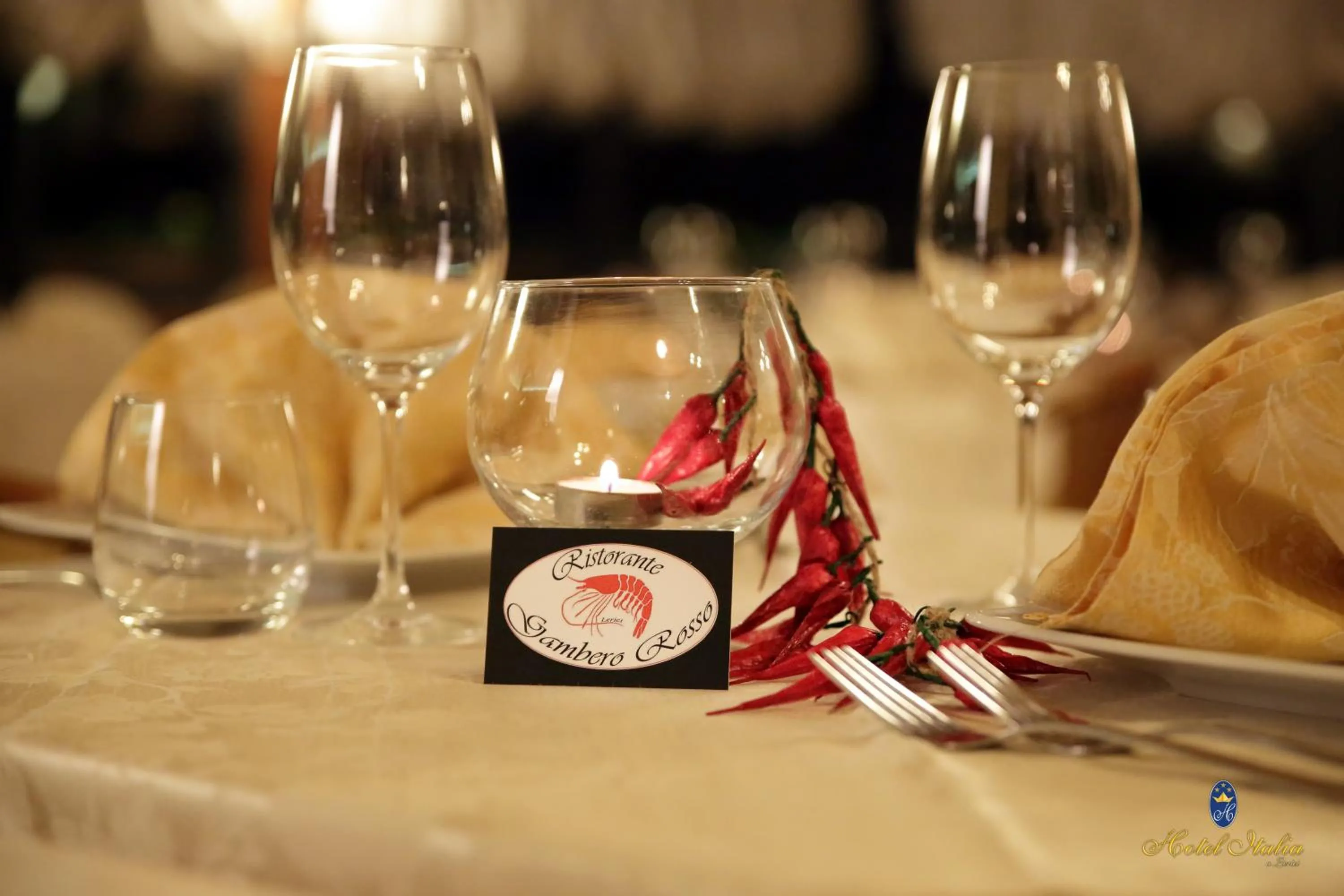 Restaurant/places to eat in Hotel Italia