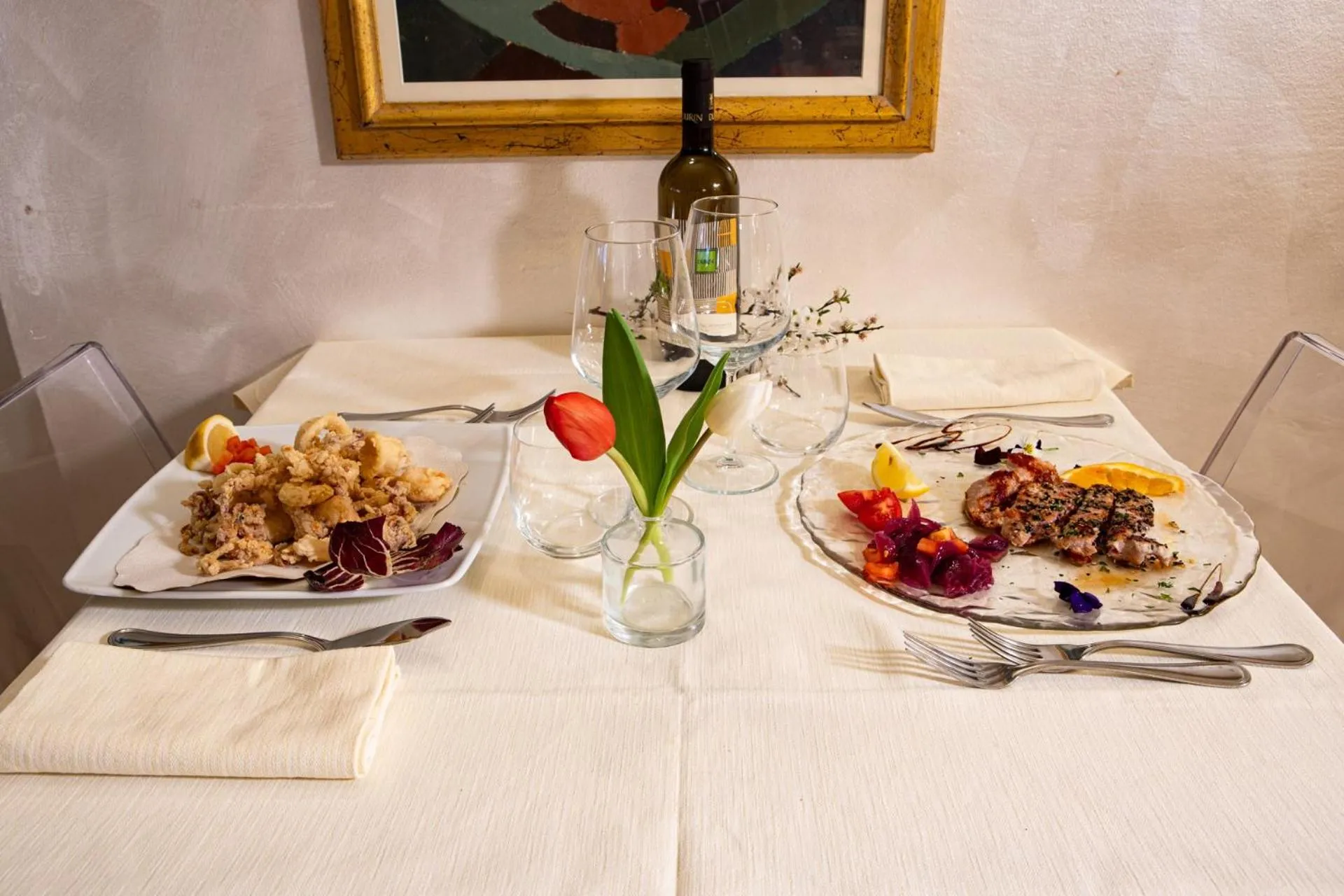 Food and drinks in Hotel Italia