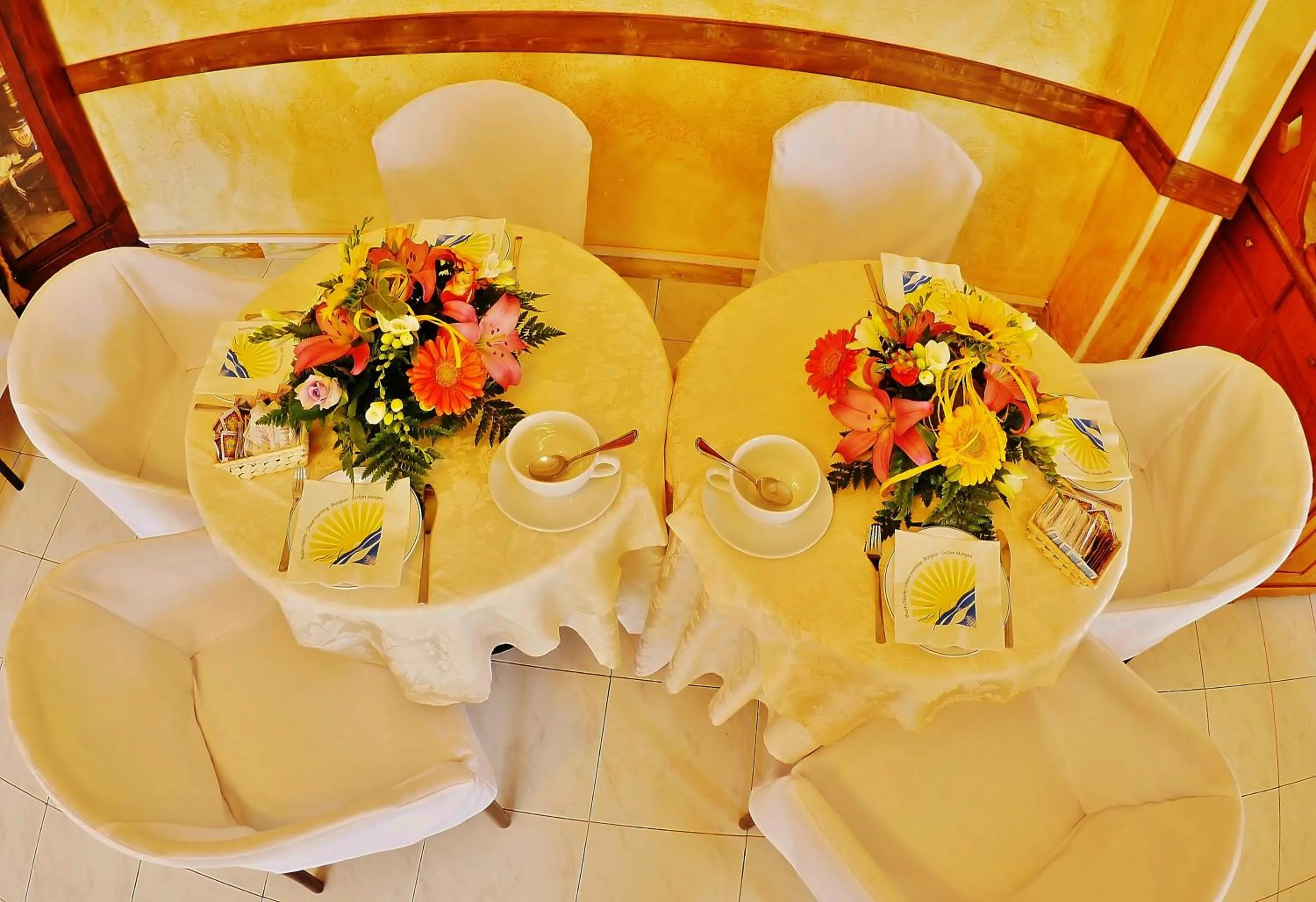 Decorative detail in Hotel Italia