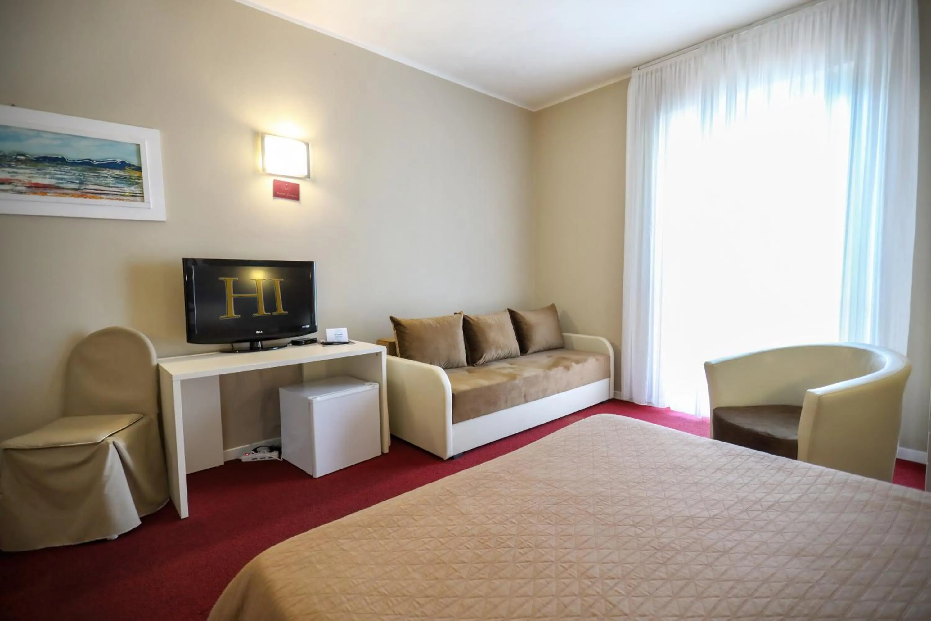 Bed in Hotel Italia