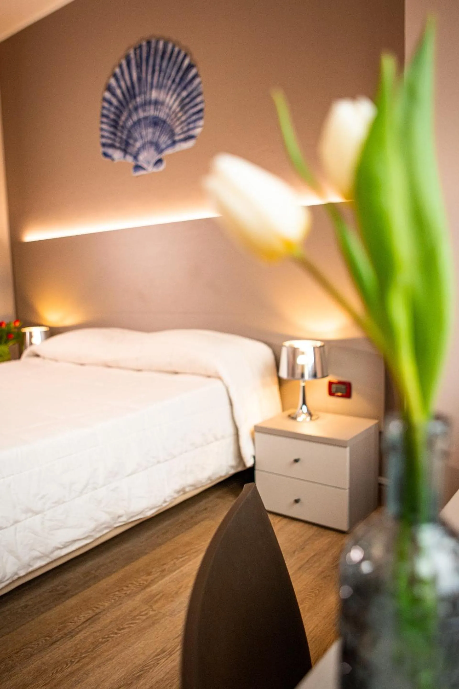 Bed in Hotel Italia