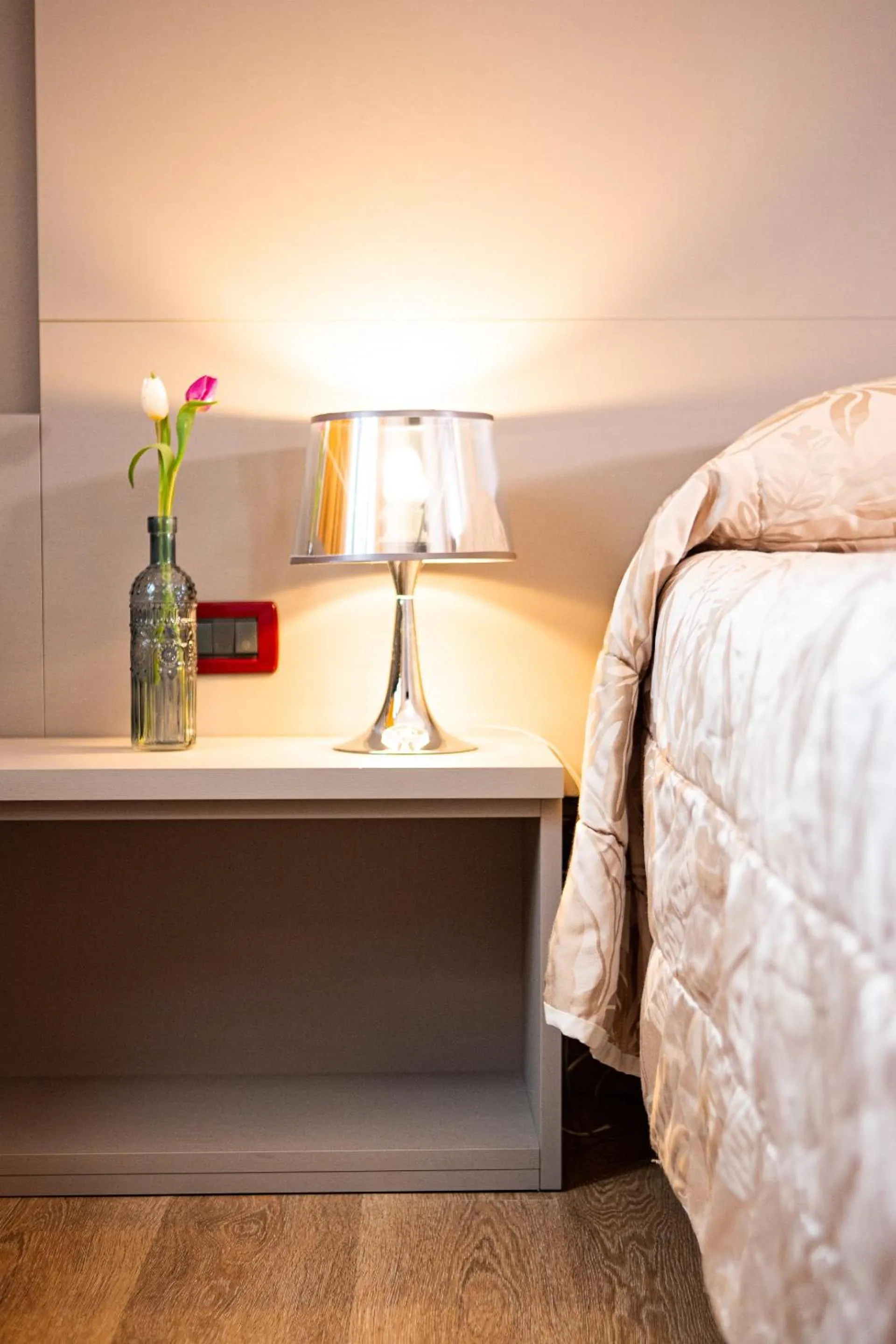 Bed in Hotel Italia