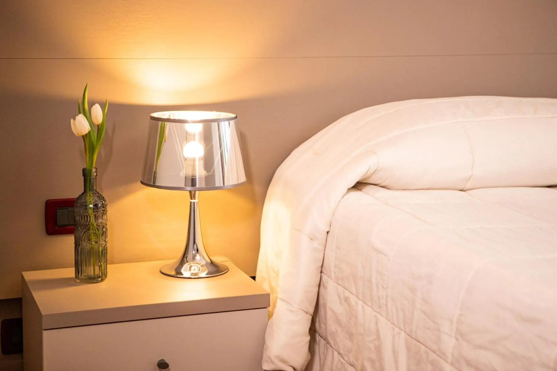 Bed in Hotel Italia