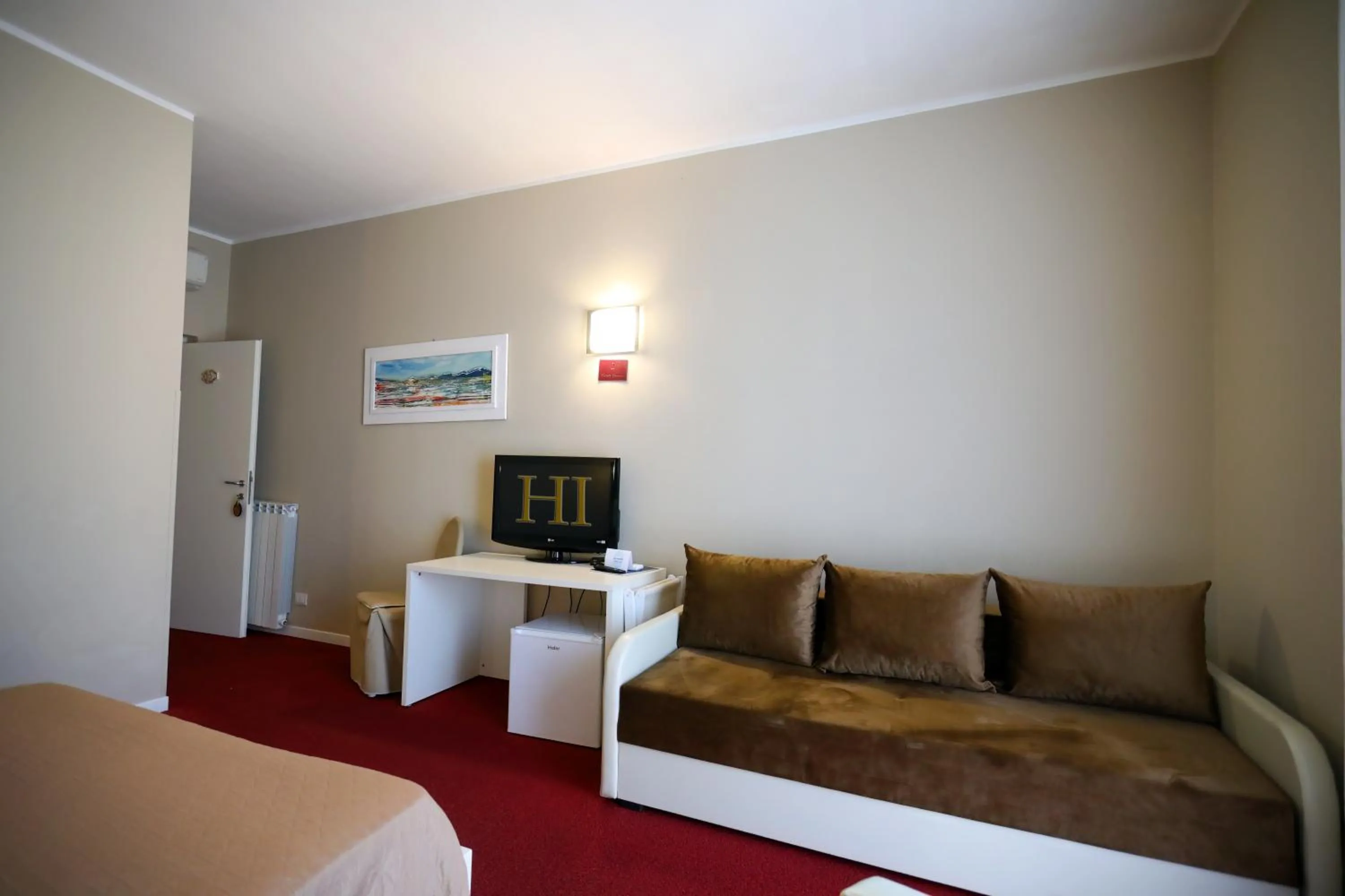 Bed in Hotel Italia