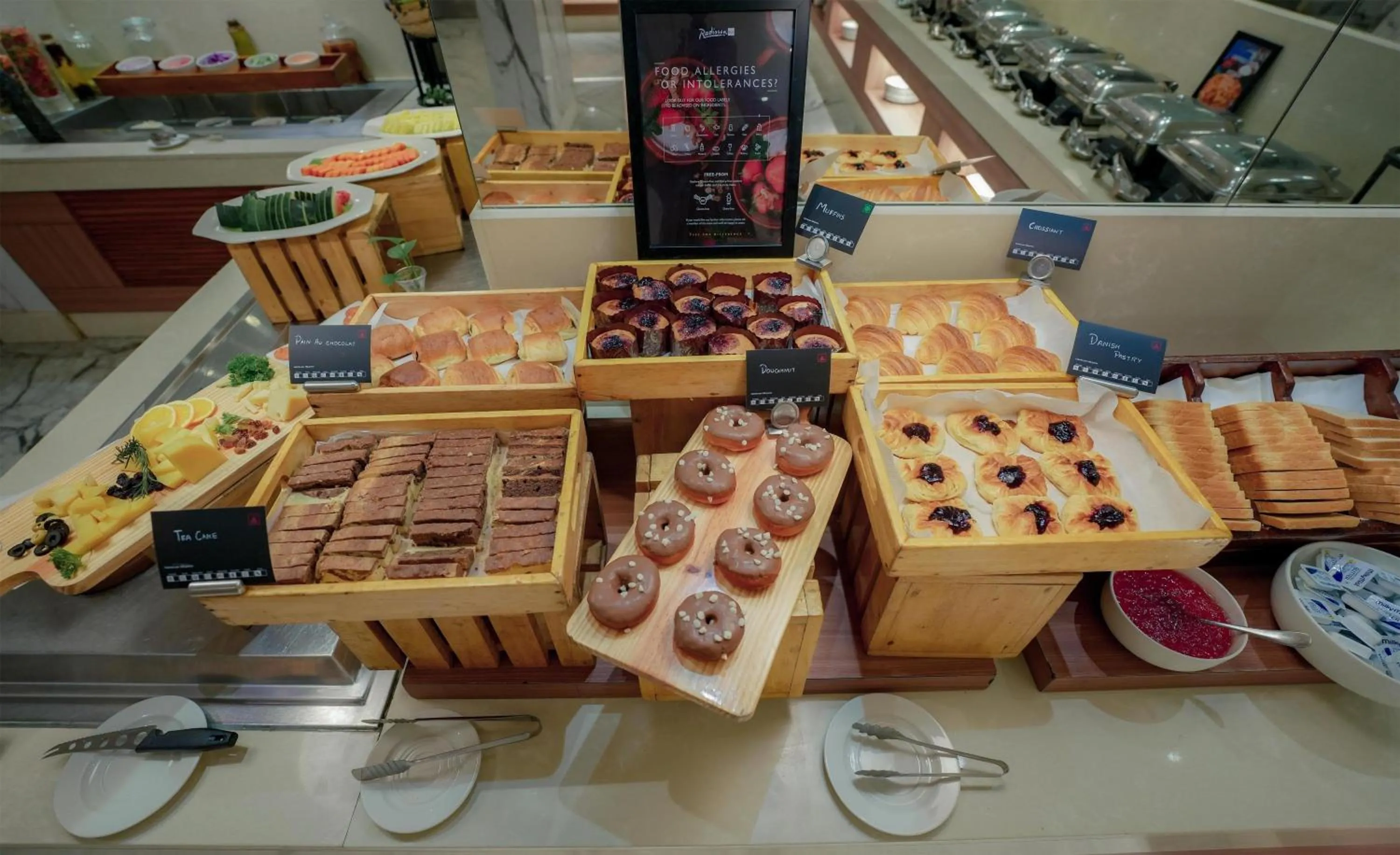 Breakfast in Radisson Blu Kochi