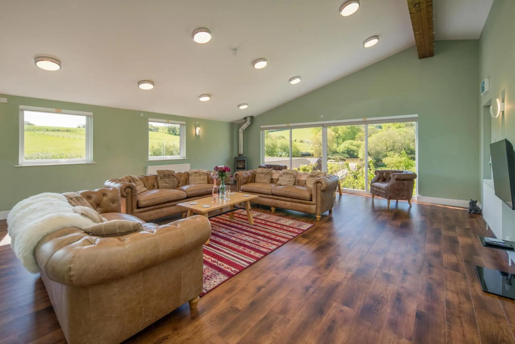 Lounge or bar in Godshill Park Barn