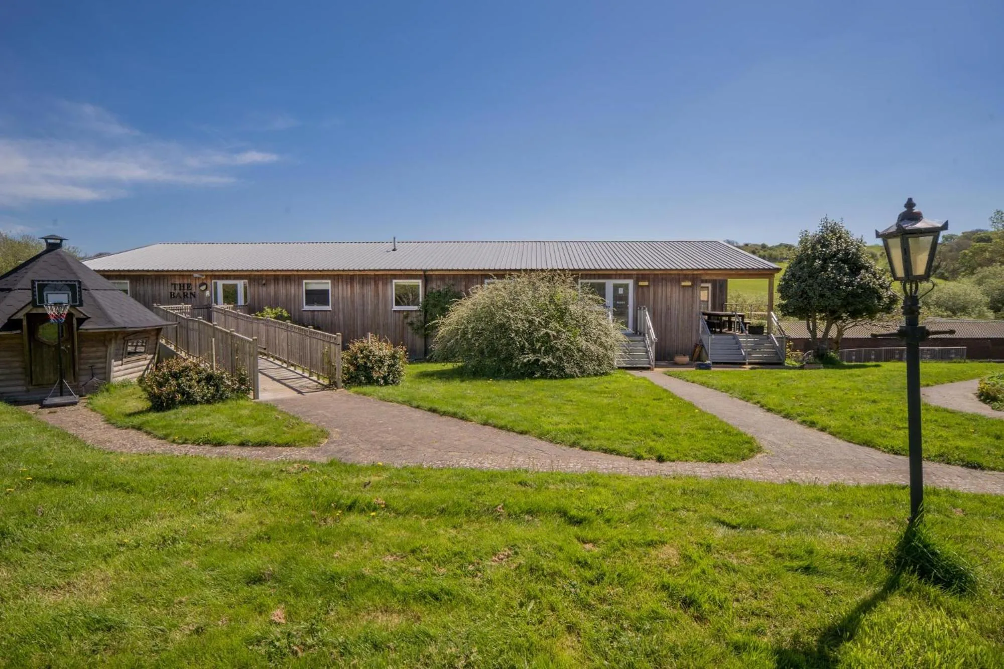 Property building in Godshill Park Barn