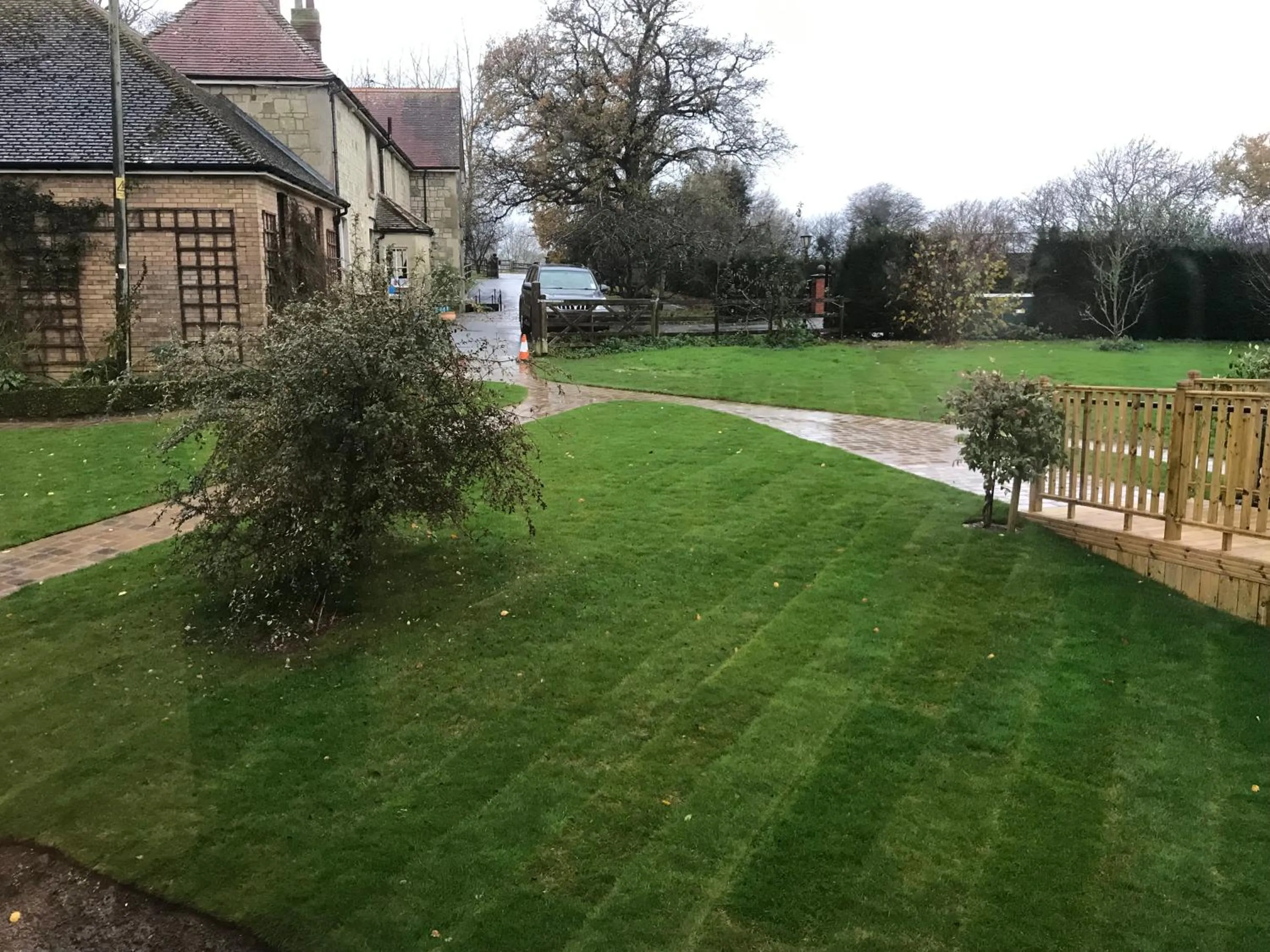 Garden in Godshill Park Barn