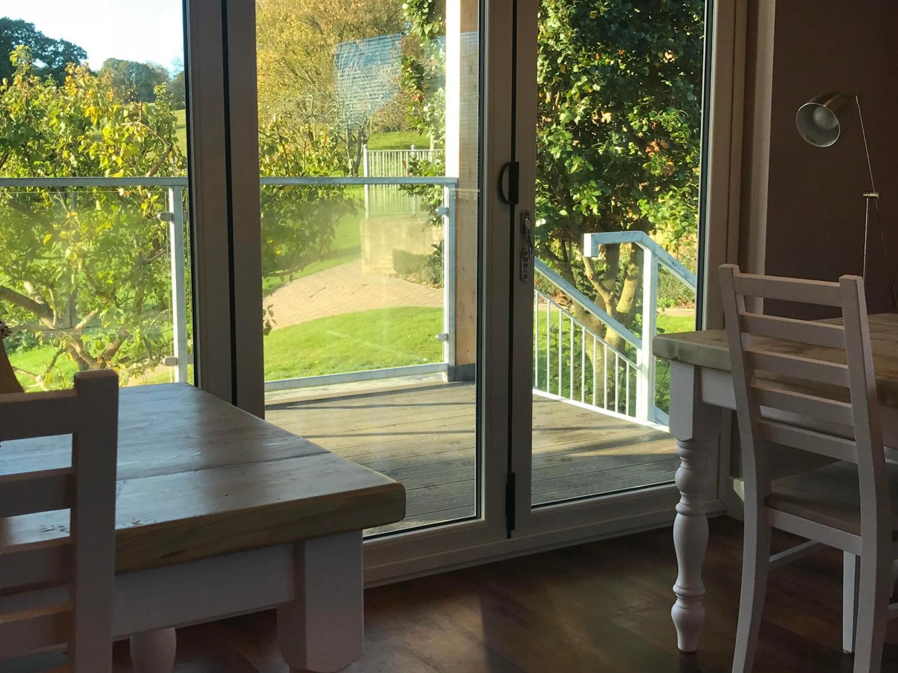 Balcony/Terrace in Godshill Park Barn