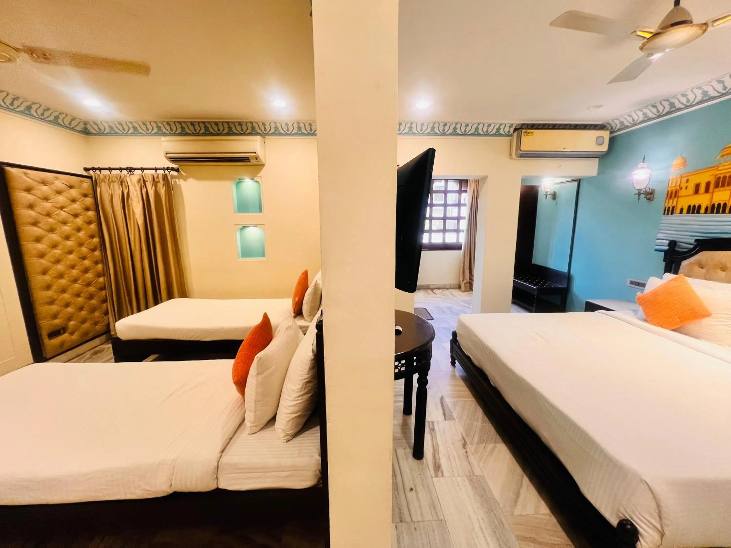 Bedroom, Bed in Laxmi Palace Heritage Boutique Hotel
