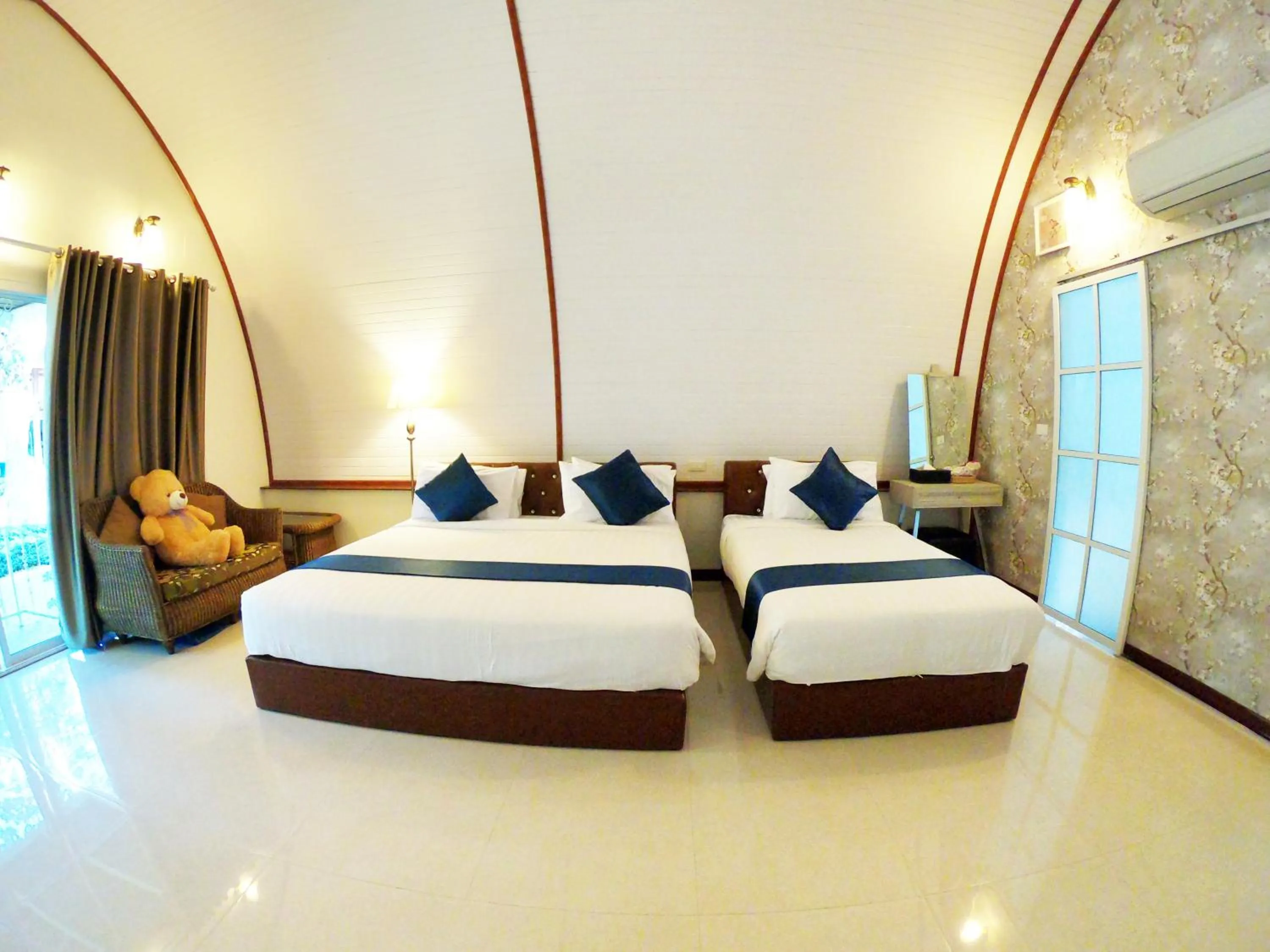 Bedroom, Bed in Khao Yai Fantasy Resort