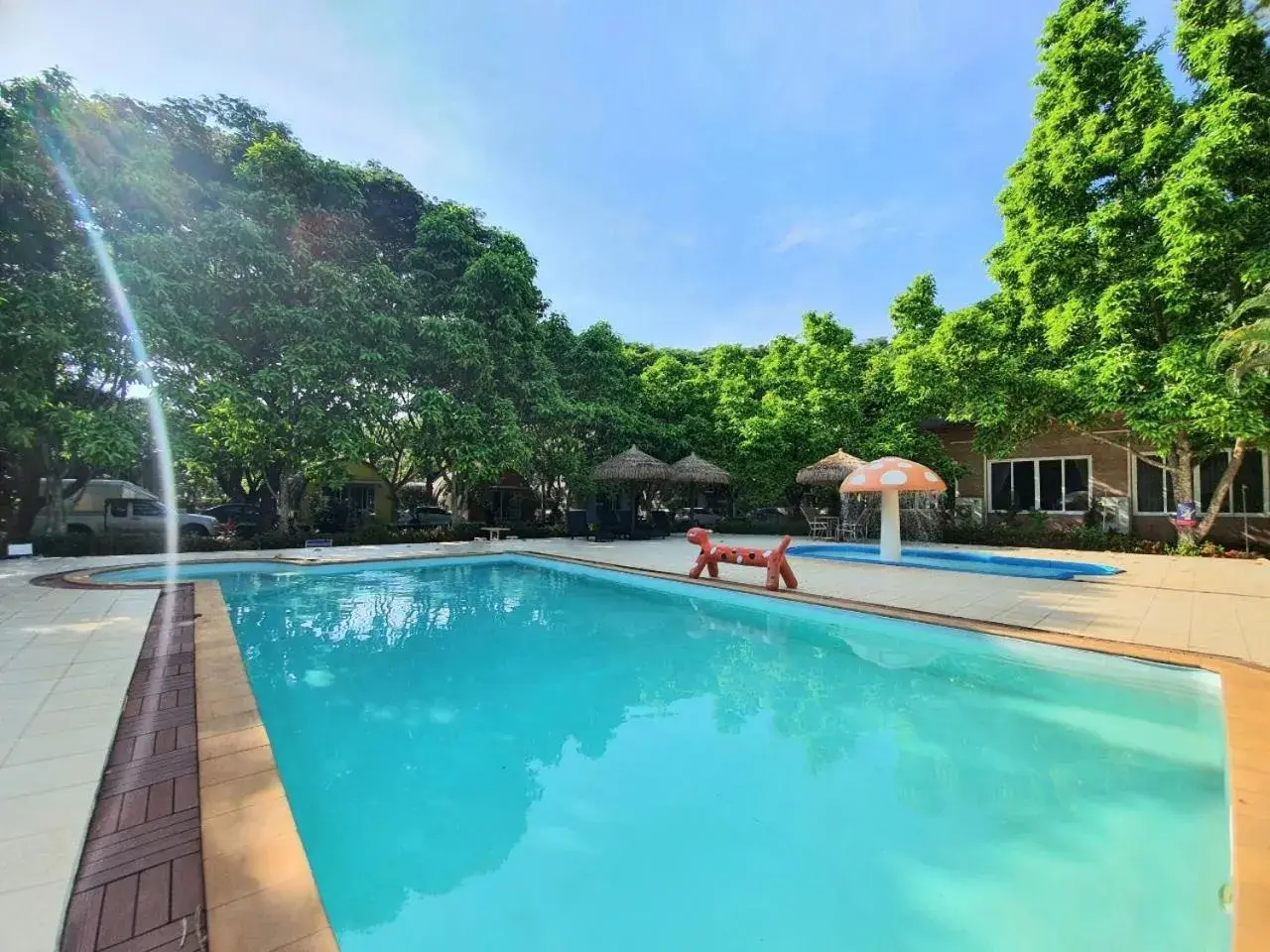 Swimming pool in Khao Yai Fantasy Resort Swimming pool in Khao Yai Fantasy Resort