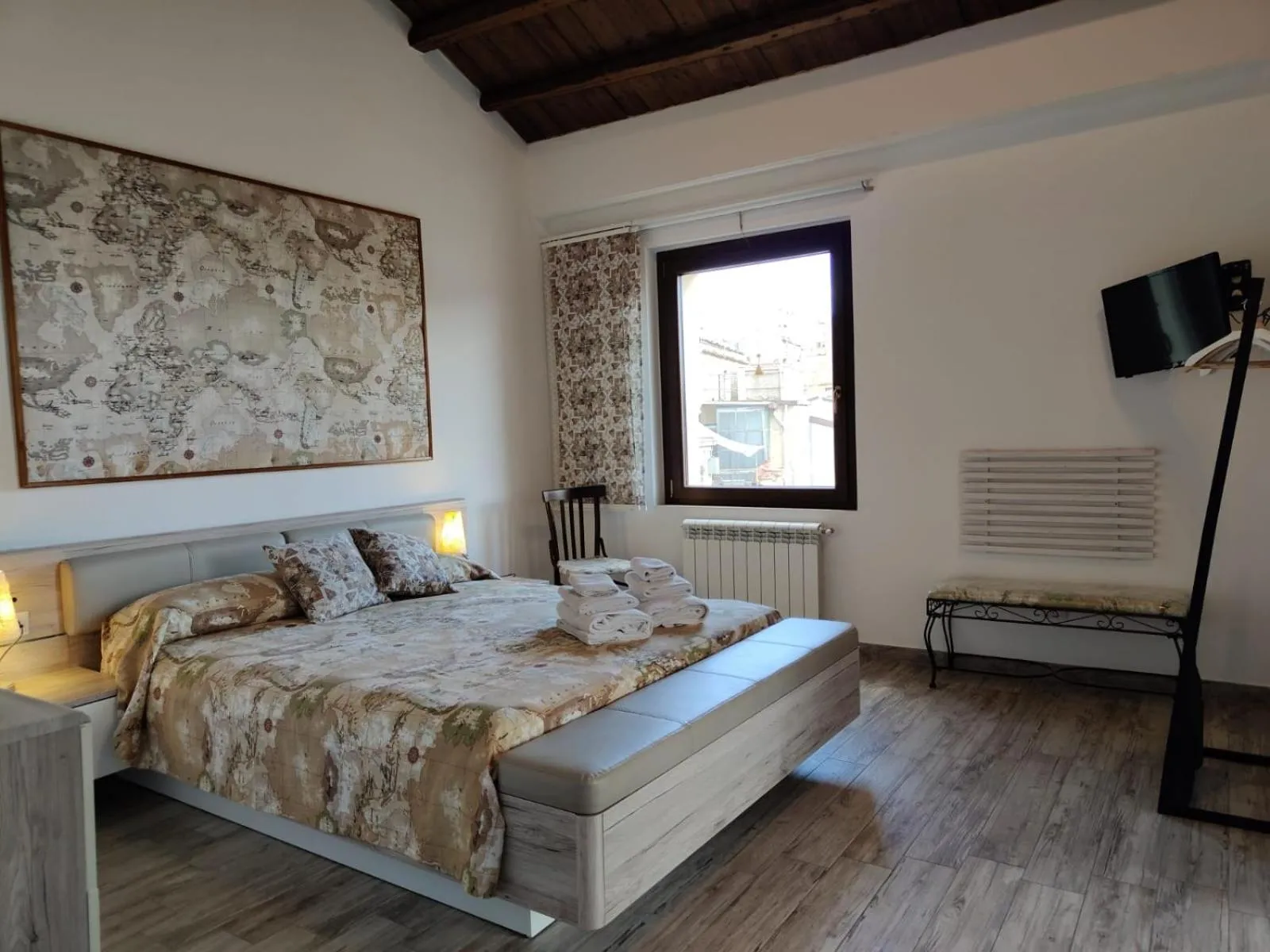 Bed in Centro Sicilia Rooms-Suites & Terrace