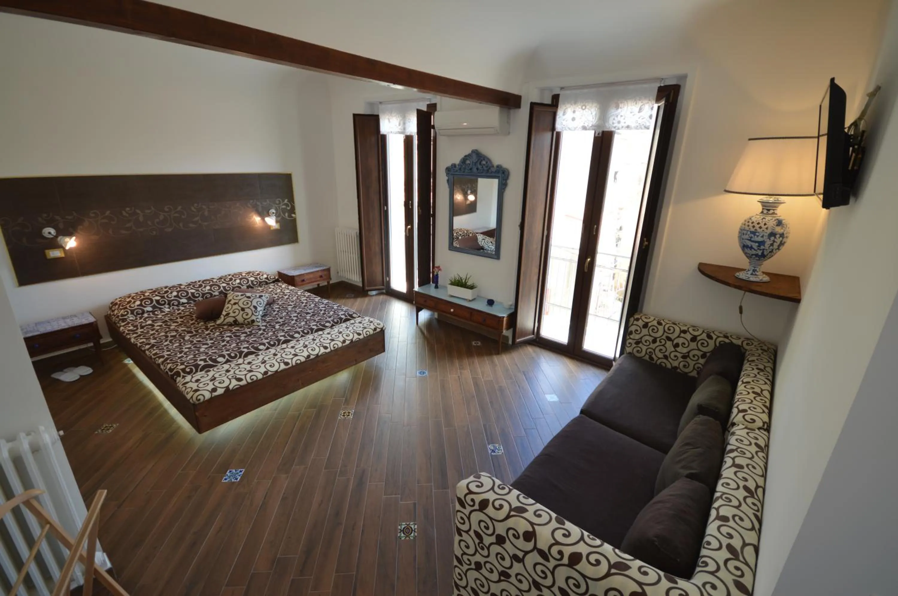 Bedroom, Bed in Centro Sicilia Rooms-Suites & Terrace