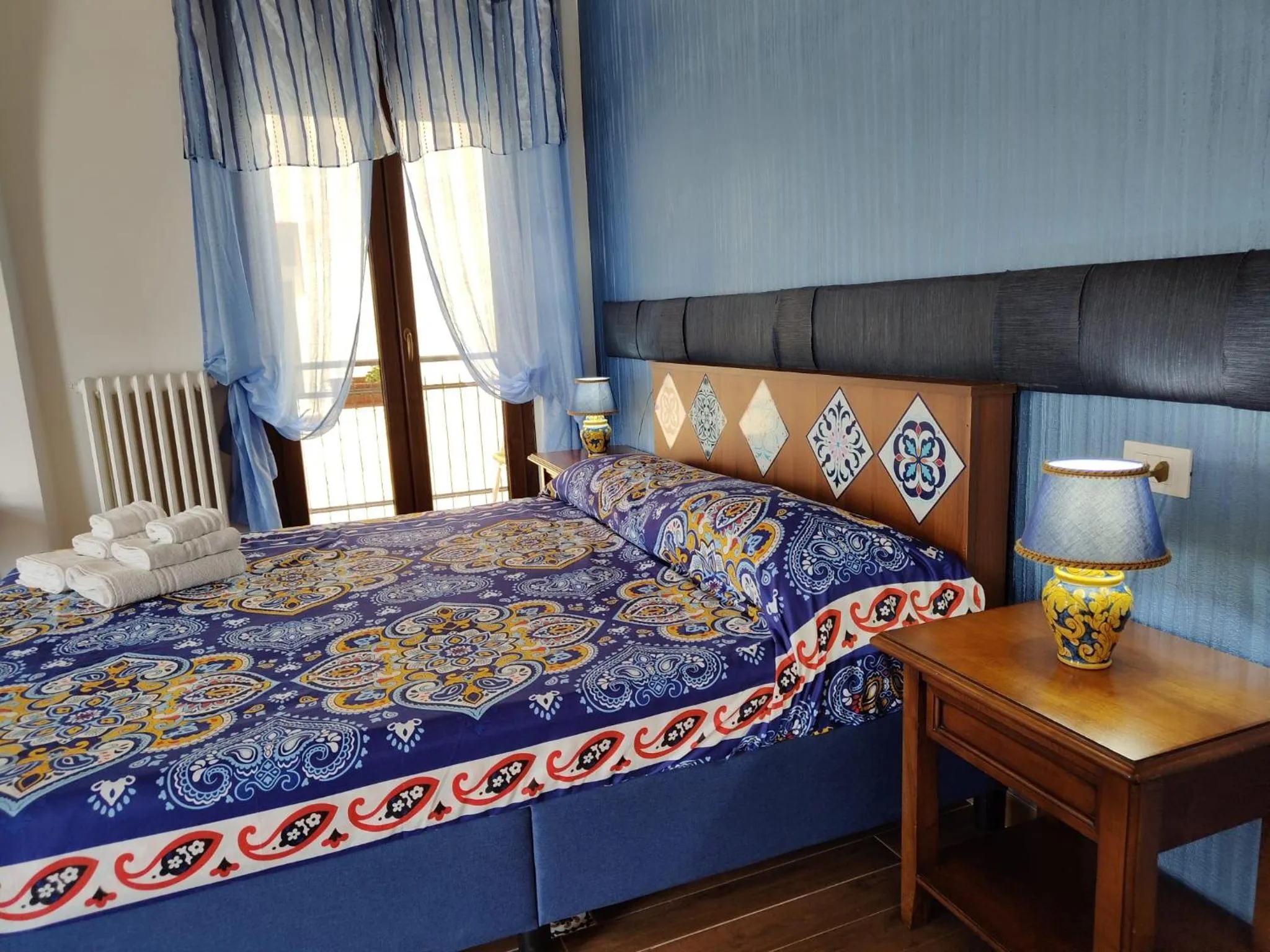 Bed in Centro Sicilia Rooms-Suites & Terrace