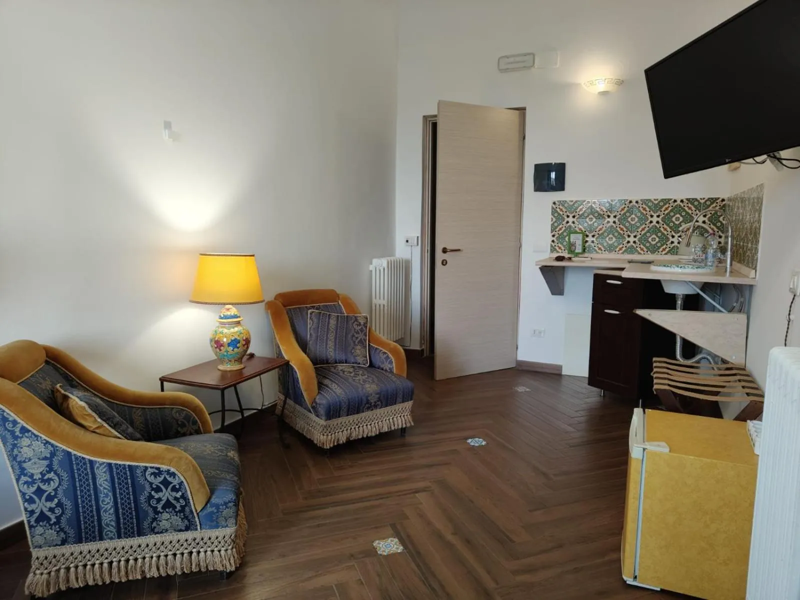 Living room in Centro Sicilia Rooms-Suites & Terrace