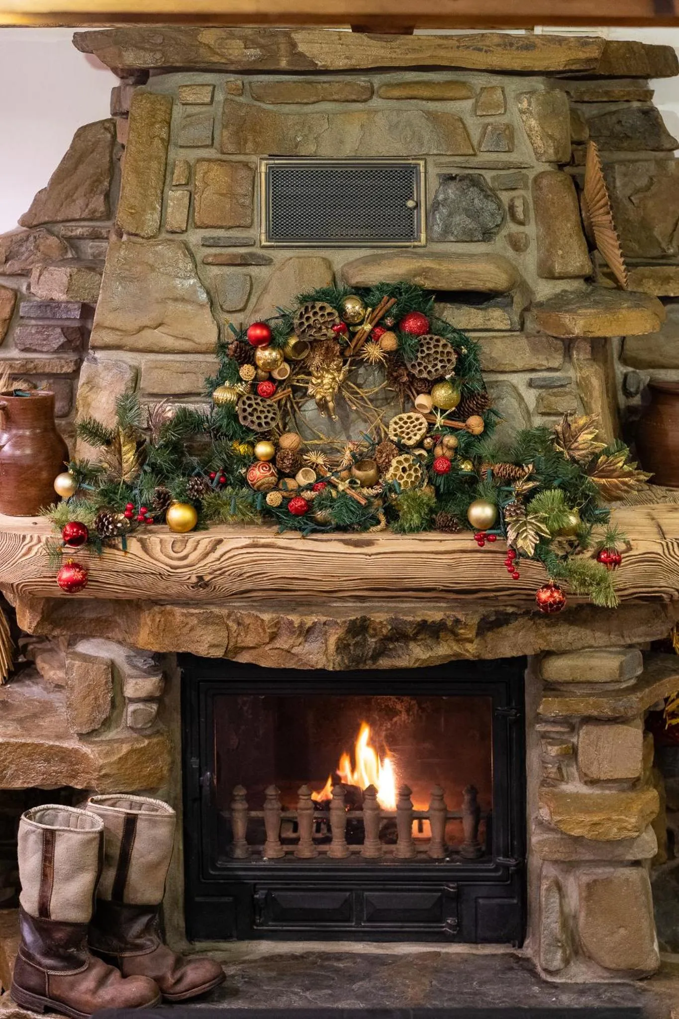 Decorative detail in Willa u podnóża Tatr Cztery Pory Roku