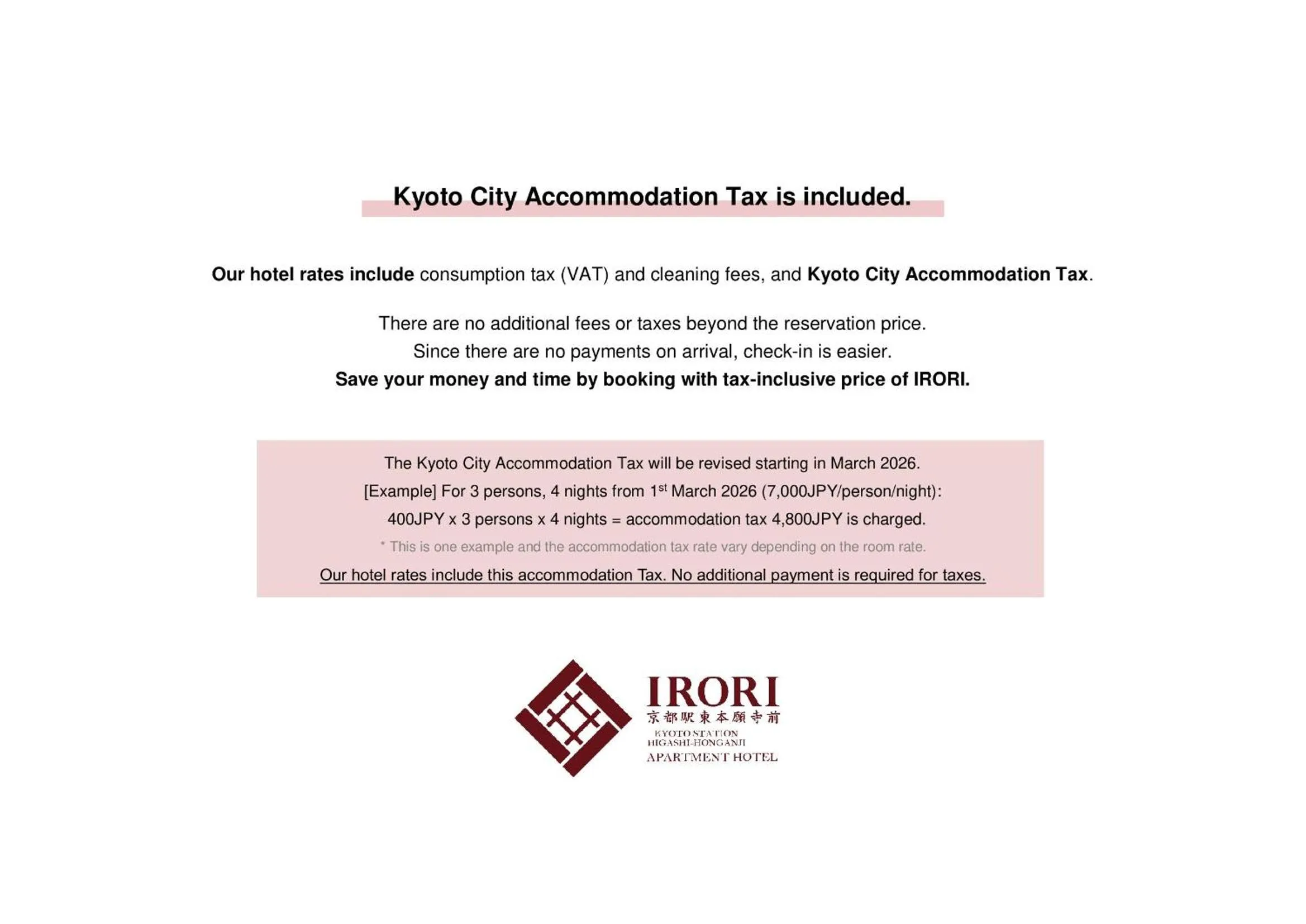 Other in Irori Kyoto Station Higashi-Honganji